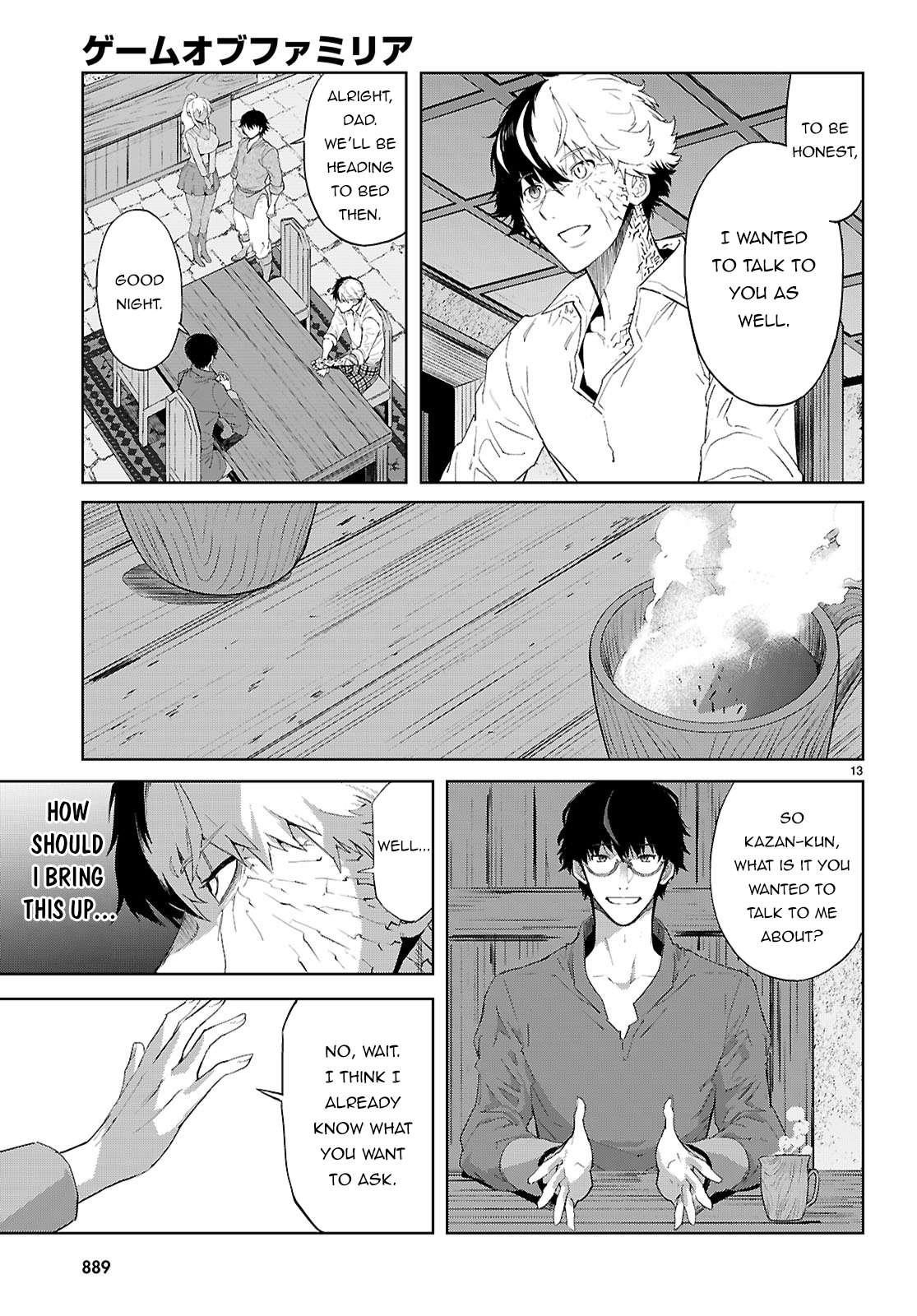Game Obu Familia - Family Senki Chapter 72 - Page 13 in English