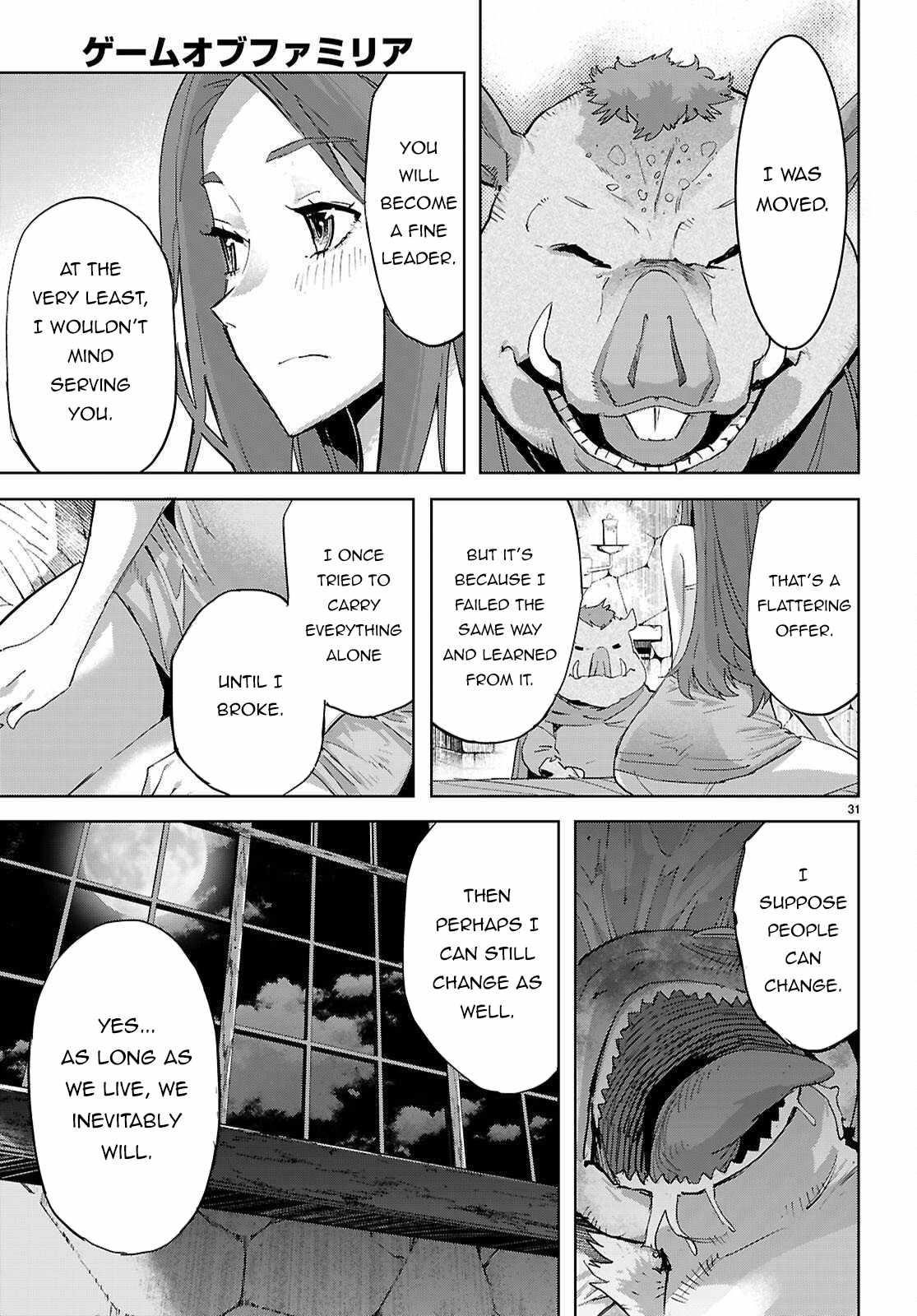 Game Obu Familia - Family Senki Chapter 77 - Page 31 in English