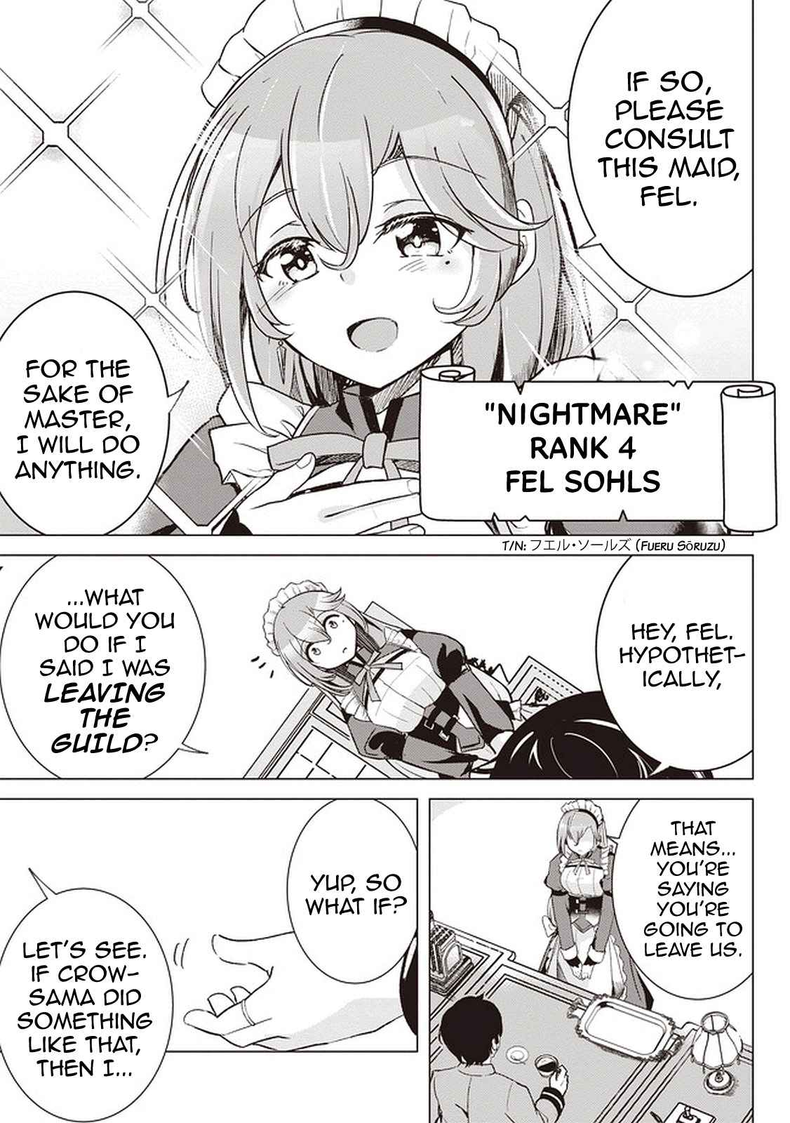 Another World’s Highest Guild Leader ~I’m the weakest in the guild, but I can’t quit the guild because of the heavy love of all the guild members~ Chapter 1 - Page 7 in English