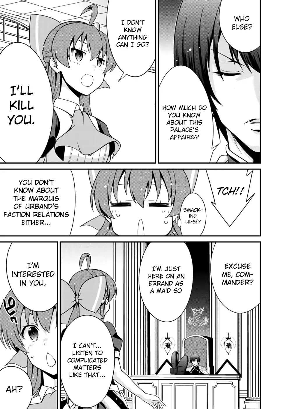 Saikyou no Kurokishi, Sentou Maid ni Tenshoku shimashita Chapter 14 - Page 19 in English