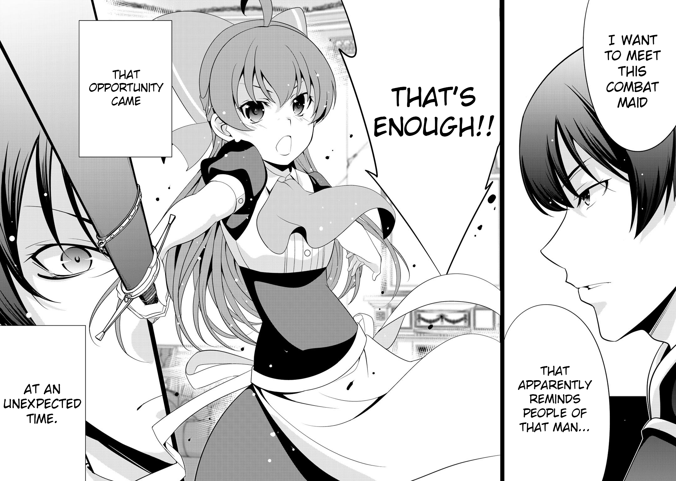 Saikyou no Kurokishi, Sentou Maid ni Tenshoku shimashita Chapter 21 - Page 15 in English