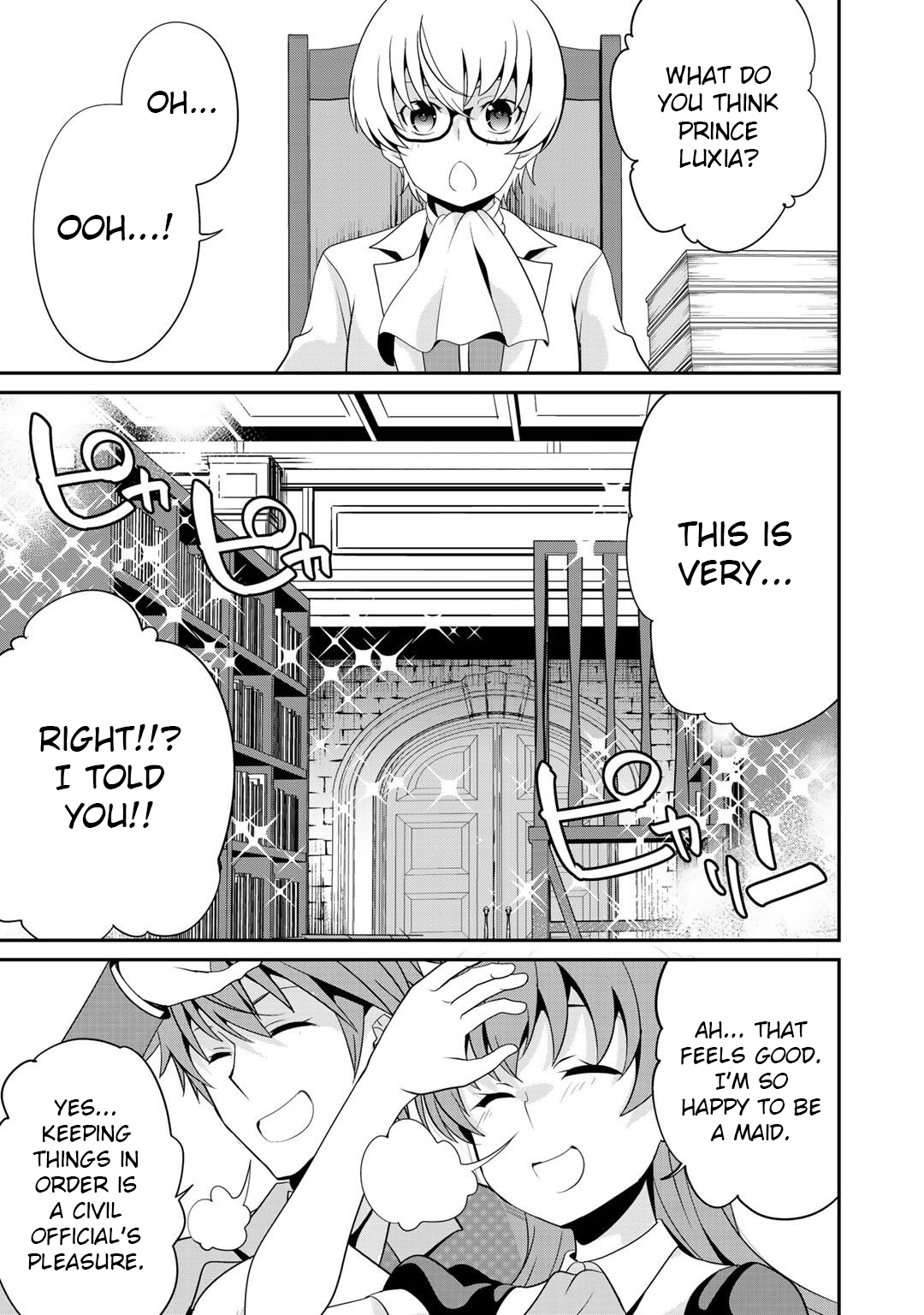 Saikyou no Kurokishi, Sentou Maid ni Tenshoku shimashita Chapter 22 - Page 5 in English