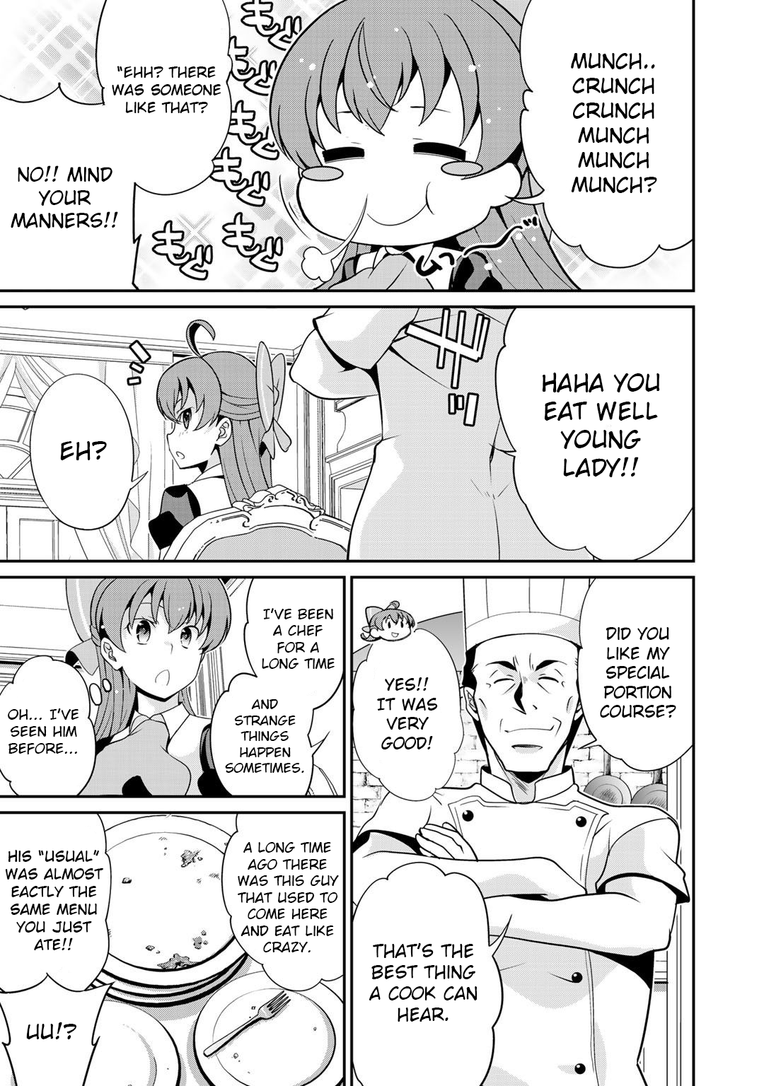 Saikyou no Kurokishi, Sentou Maid ni Tenshoku shimashita Chapter 23 - Page 9 in English
