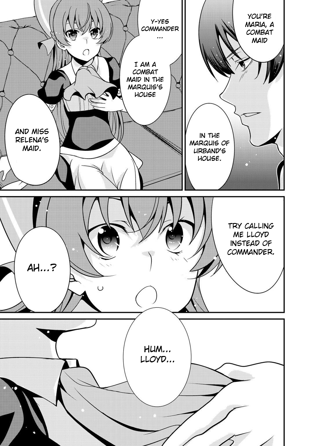 Saikyou no Kurokishi, Sentou Maid ni Tenshoku shimashita Chapter 24 - Page 21 in English