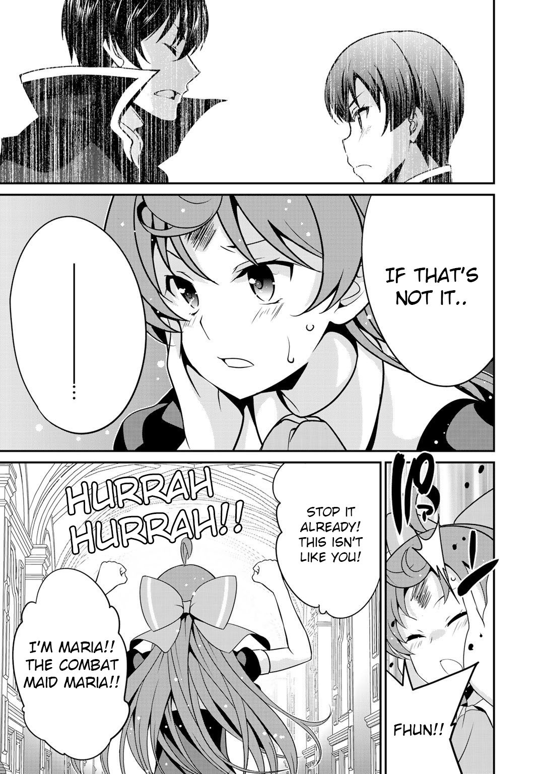 Saikyou no Kurokishi, Sentou Maid ni Tenshoku shimashita Chapter 25 - Page 15 in English