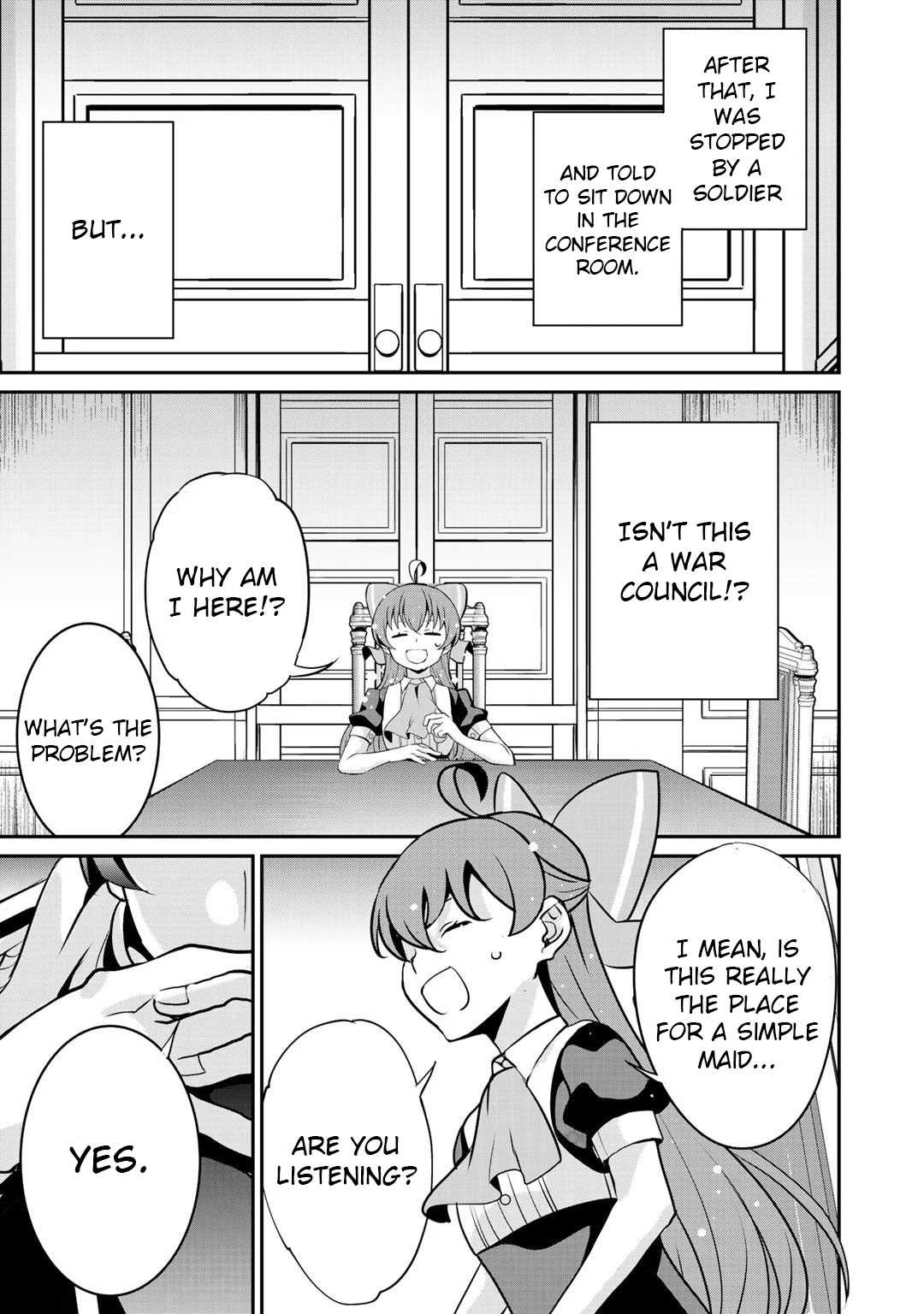 Saikyou no Kurokishi, Sentou Maid ni Tenshoku shimashita Chapter 34 - Page 5 in English