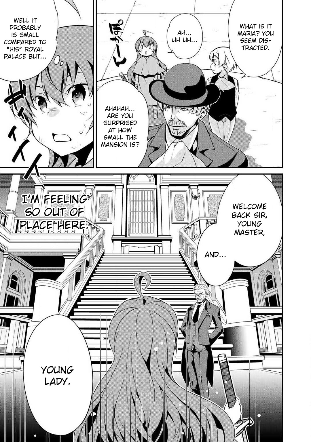 Saikyou no Kurokishi, Sentou Maid ni Tenshoku shimashita Chapter 4 - Page 9 in English