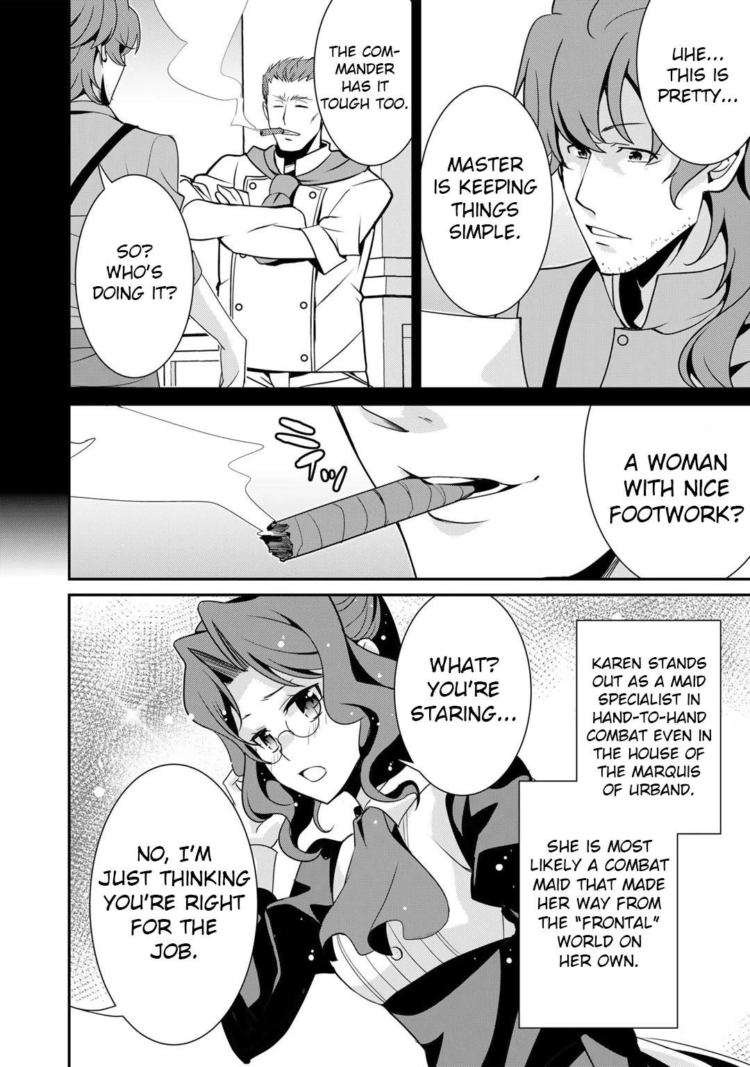 Saikyou no Kurokishi, Sentou Maid ni Tenshoku shimashita Chapter 48 - Page 14 in English