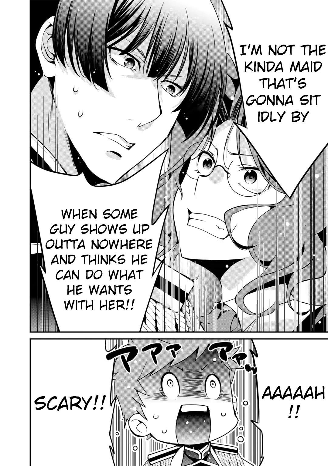 Saikyou no Kurokishi, Sentou Maid ni Tenshoku shimashita Chapter 49 - Page 17 in English