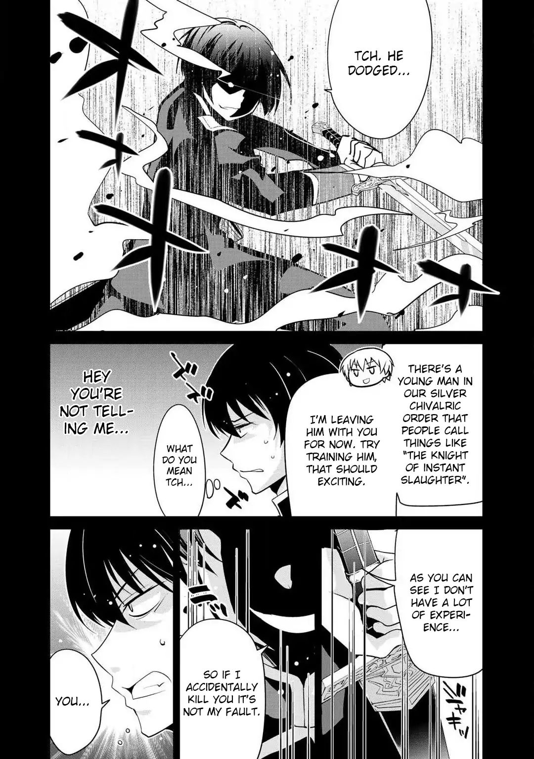 Saikyou no Kurokishi, Sentou Maid ni Tenshoku shimashita Chapter 5 - Page 10 in English