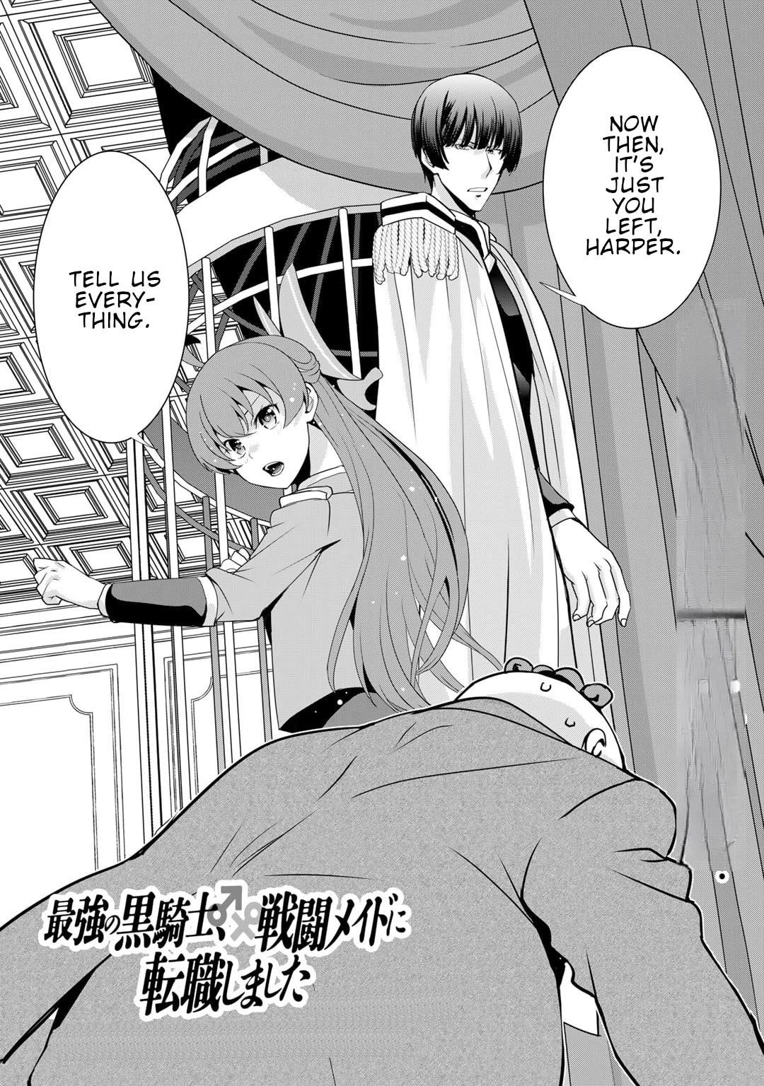Saikyou no Kurokishi, Sentou Maid ni Tenshoku shimashita Chapter 55 - Page 4 in English