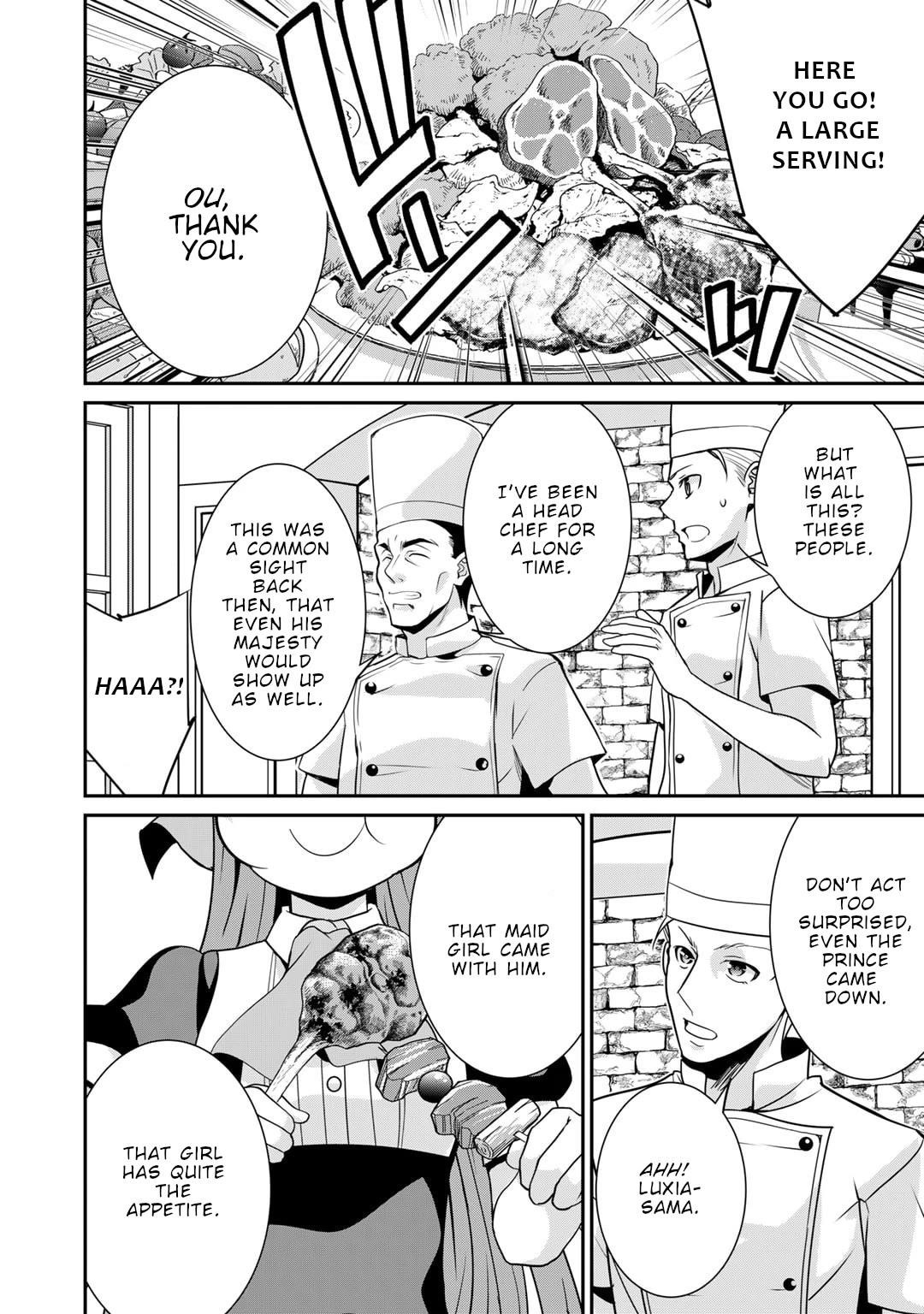 Saikyou no Kurokishi, Sentou Maid ni Tenshoku shimashita Chapter 56 - Page 21 in English
