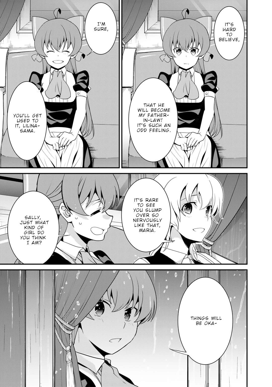 Saikyou no Kurokishi, Sentou Maid ni Tenshoku shimashita Chapter 59 - Page 27 in English