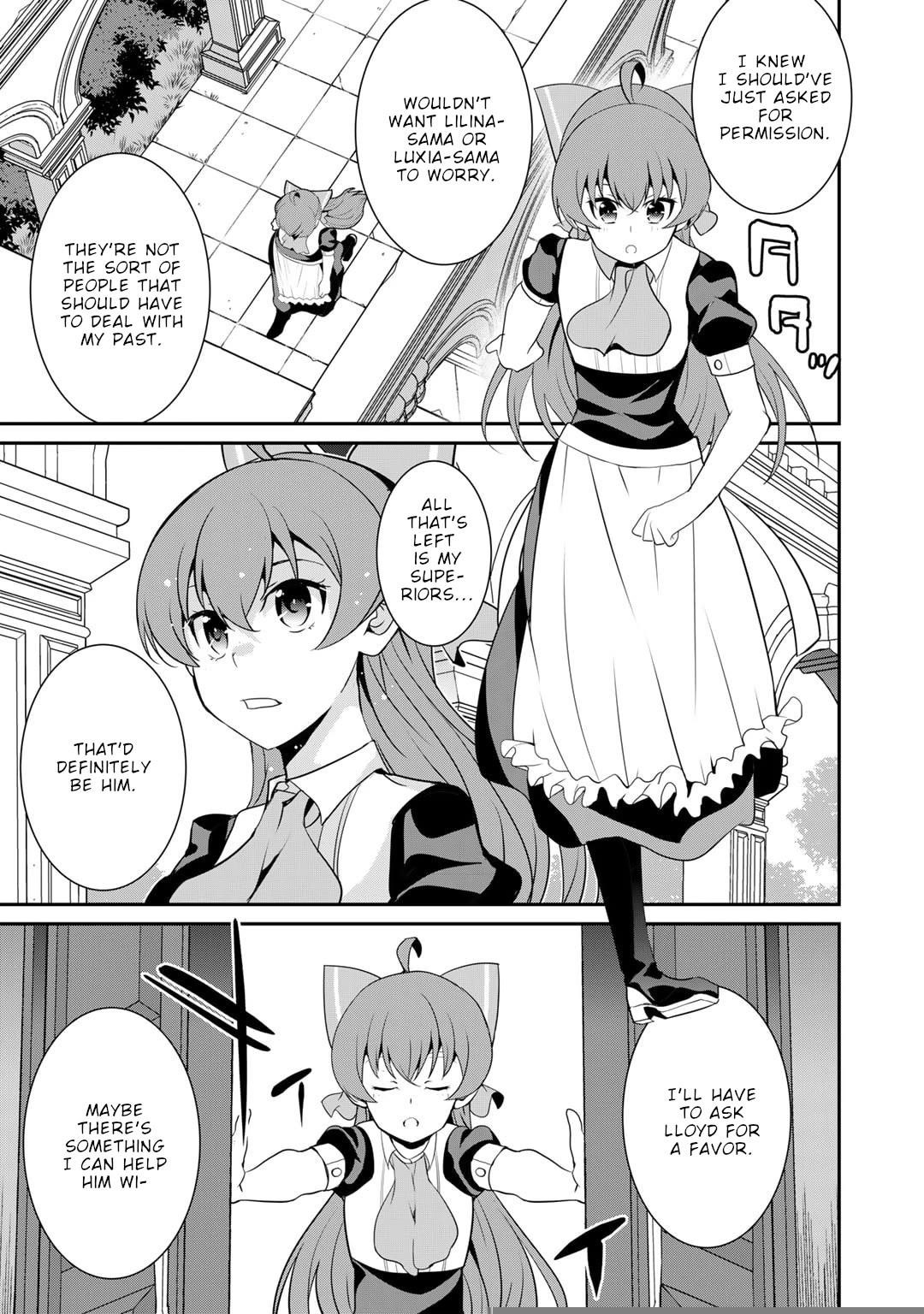 Saikyou no Kurokishi, Sentou Maid ni Tenshoku shimashita Chapter 61 - Page 26 in English