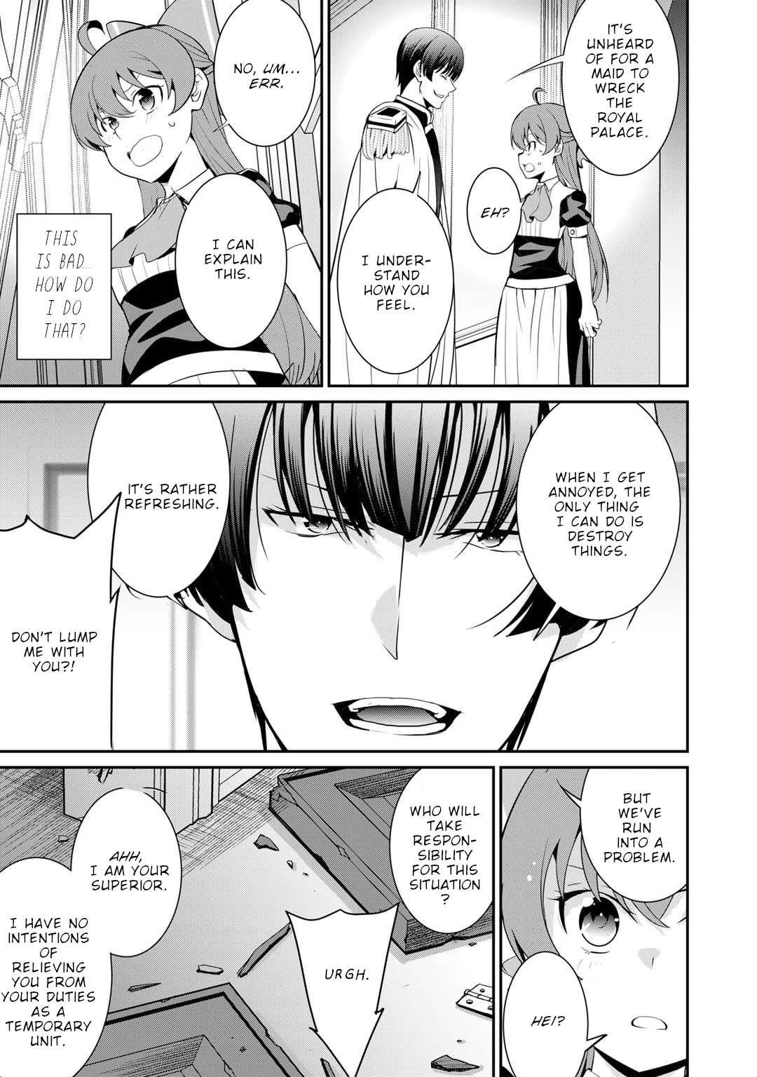 Saikyou no Kurokishi, Sentou Maid ni Tenshoku shimashita Chapter 62 - Page 8 in English