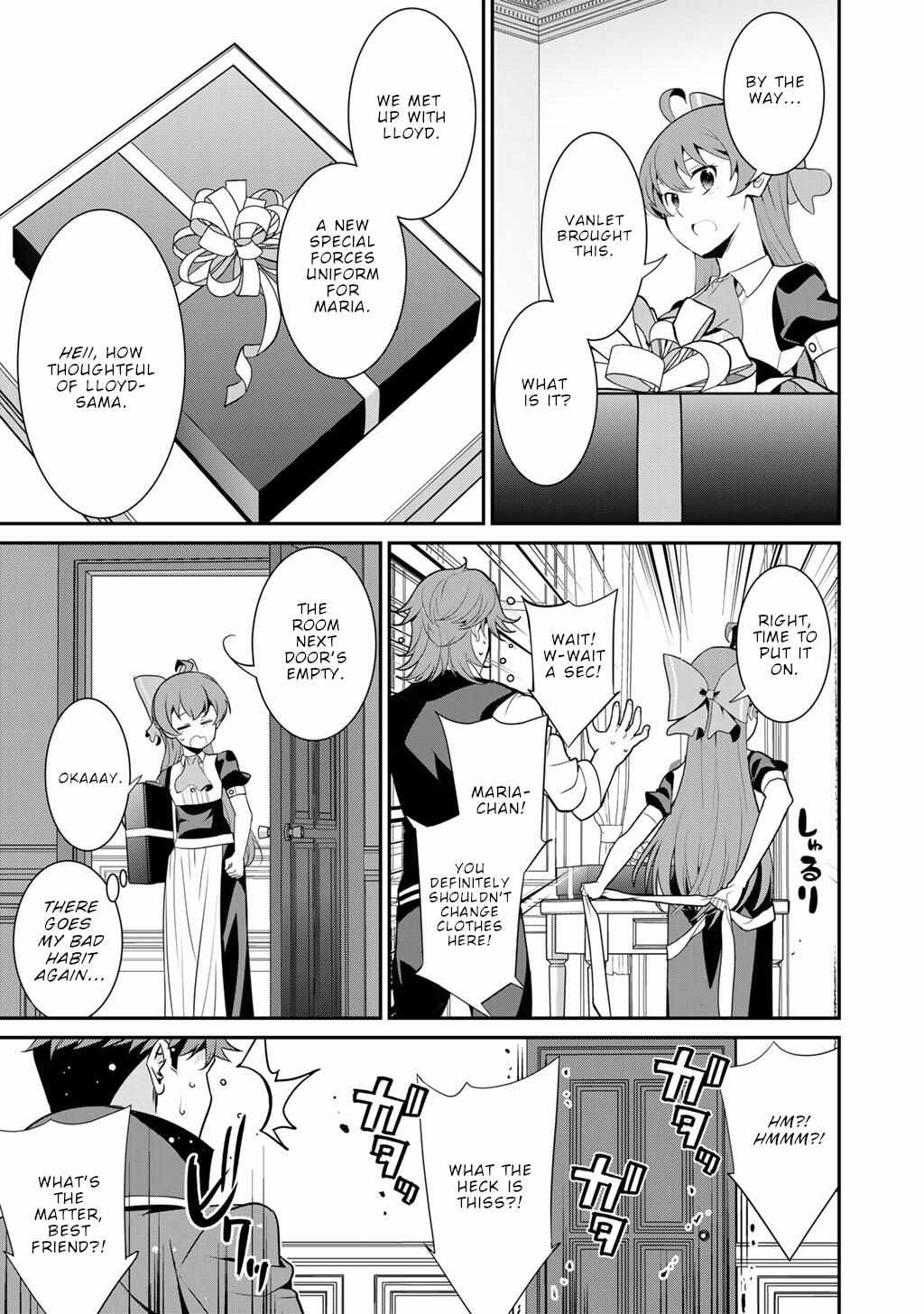 Saikyou no Kurokishi, Sentou Maid ni Tenshoku shimashita Chapter 70 - Page 21 in English