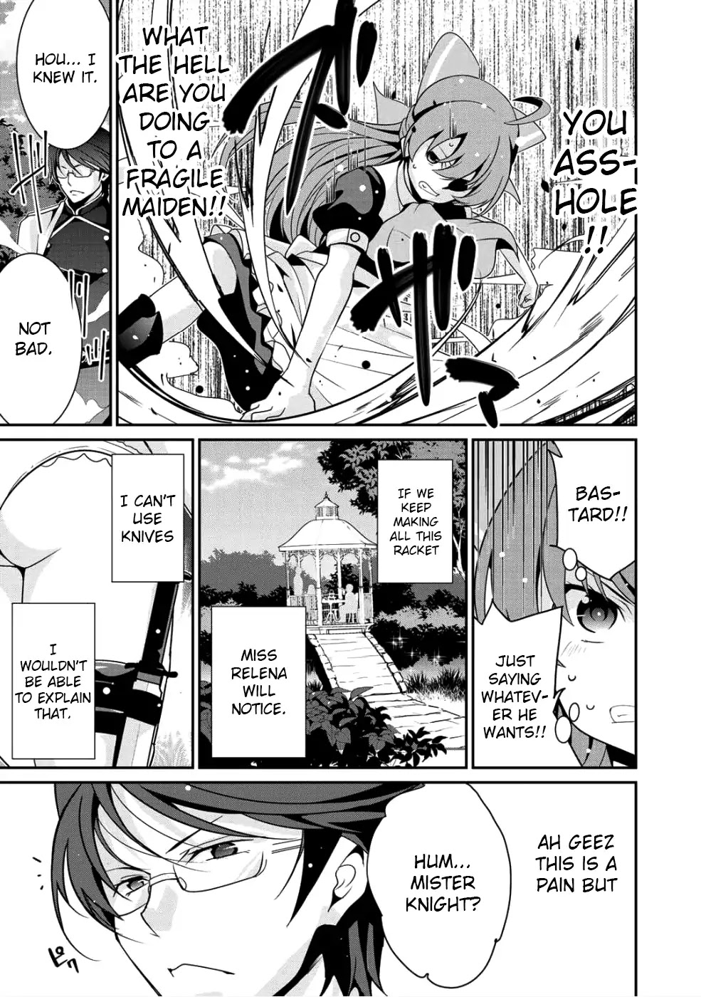 Saikyou no Kurokishi, Sentou Maid ni Tenshoku shimashita Chapter 8 - Page 5 in English
