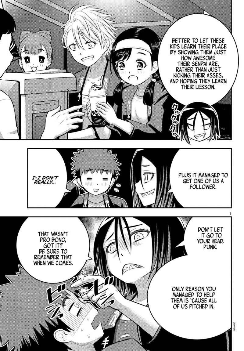 Yankee Jk Kuzuhana-Chan Chapter 165 - Page 3 in English