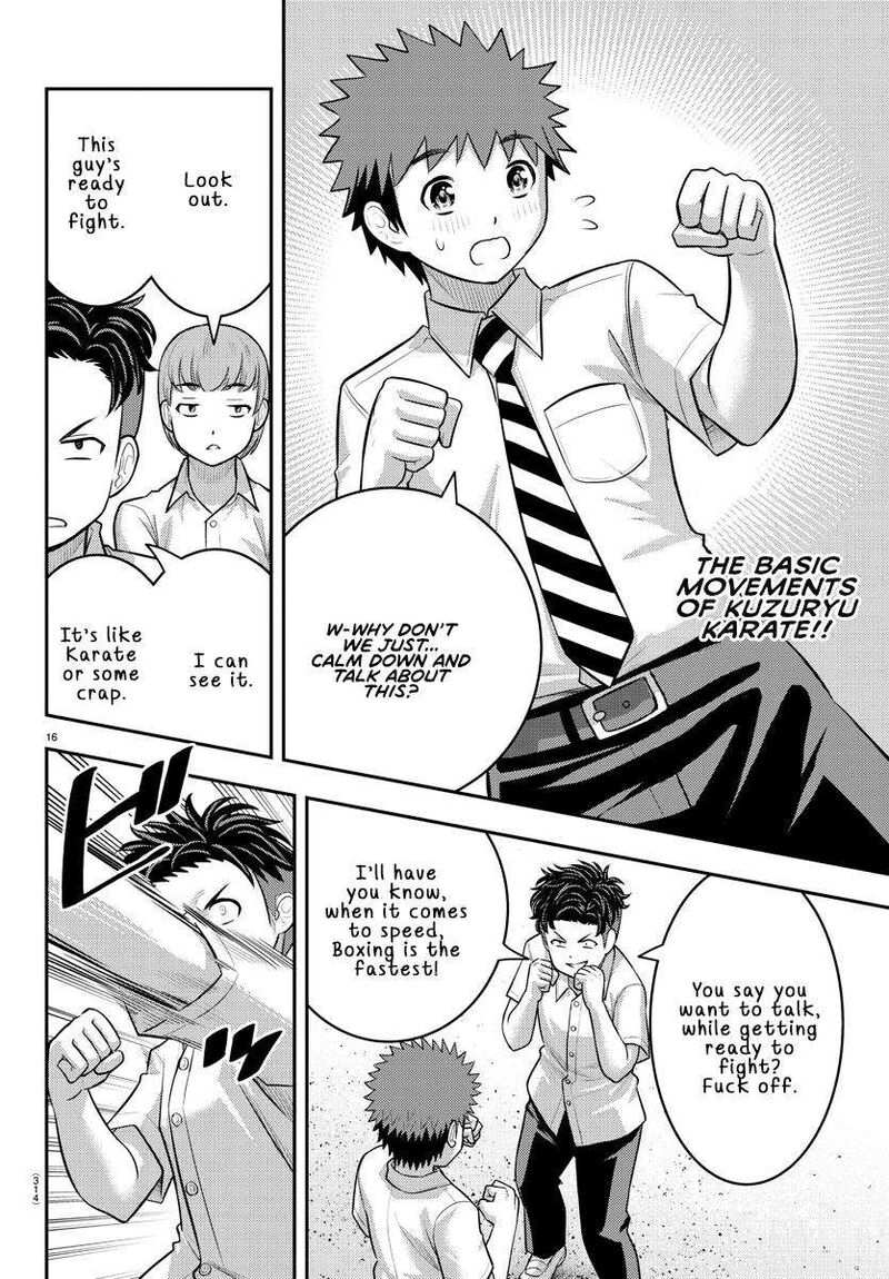 Yankee Jk Kuzuhana-Chan Chapter 181 - Page 16 in English