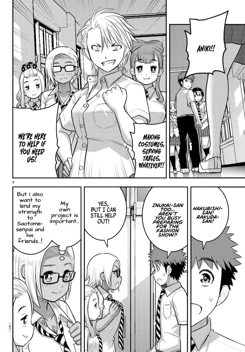Yankee Jk Kuzuhana-Chan Chapter 188 - Page 9 in English
