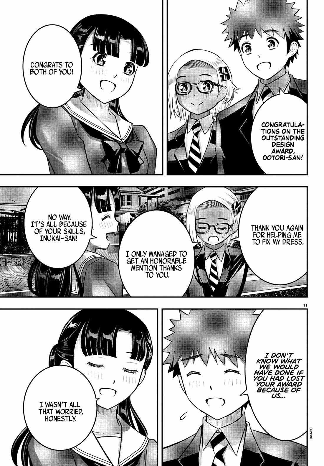 Yankee Jk Kuzuhana-Chan Chapter 245 - Page 11 in English