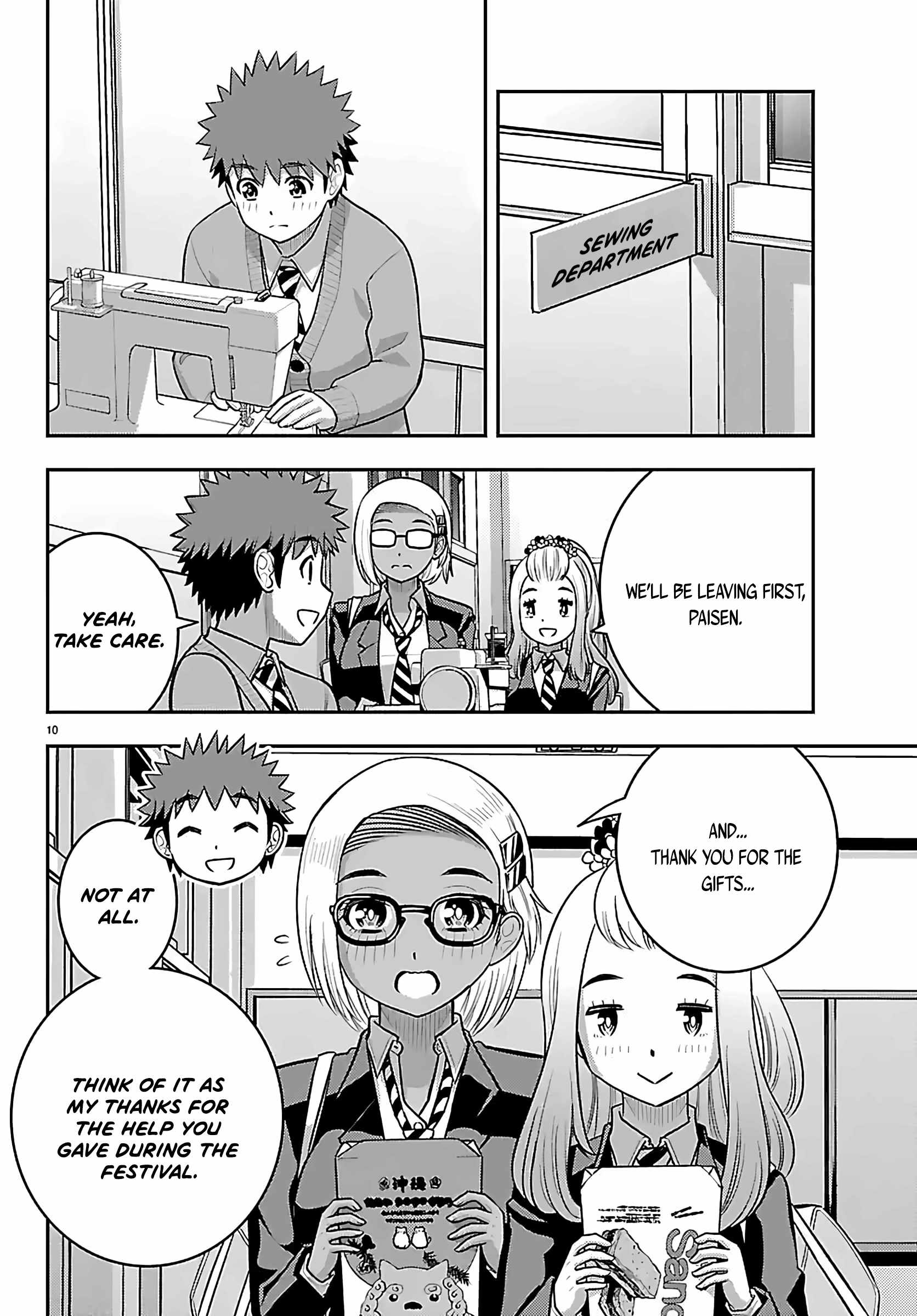 Yankee Jk Kuzuhana-Chan Chapter 272 - Page 10 in English