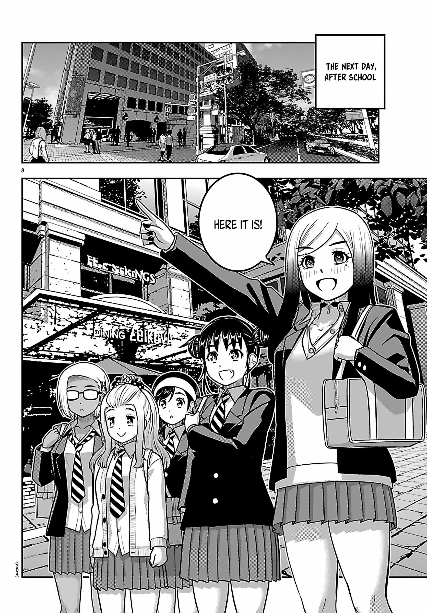 Yankee Jk Kuzuhana-Chan Chapter 275 - Page 8 in English