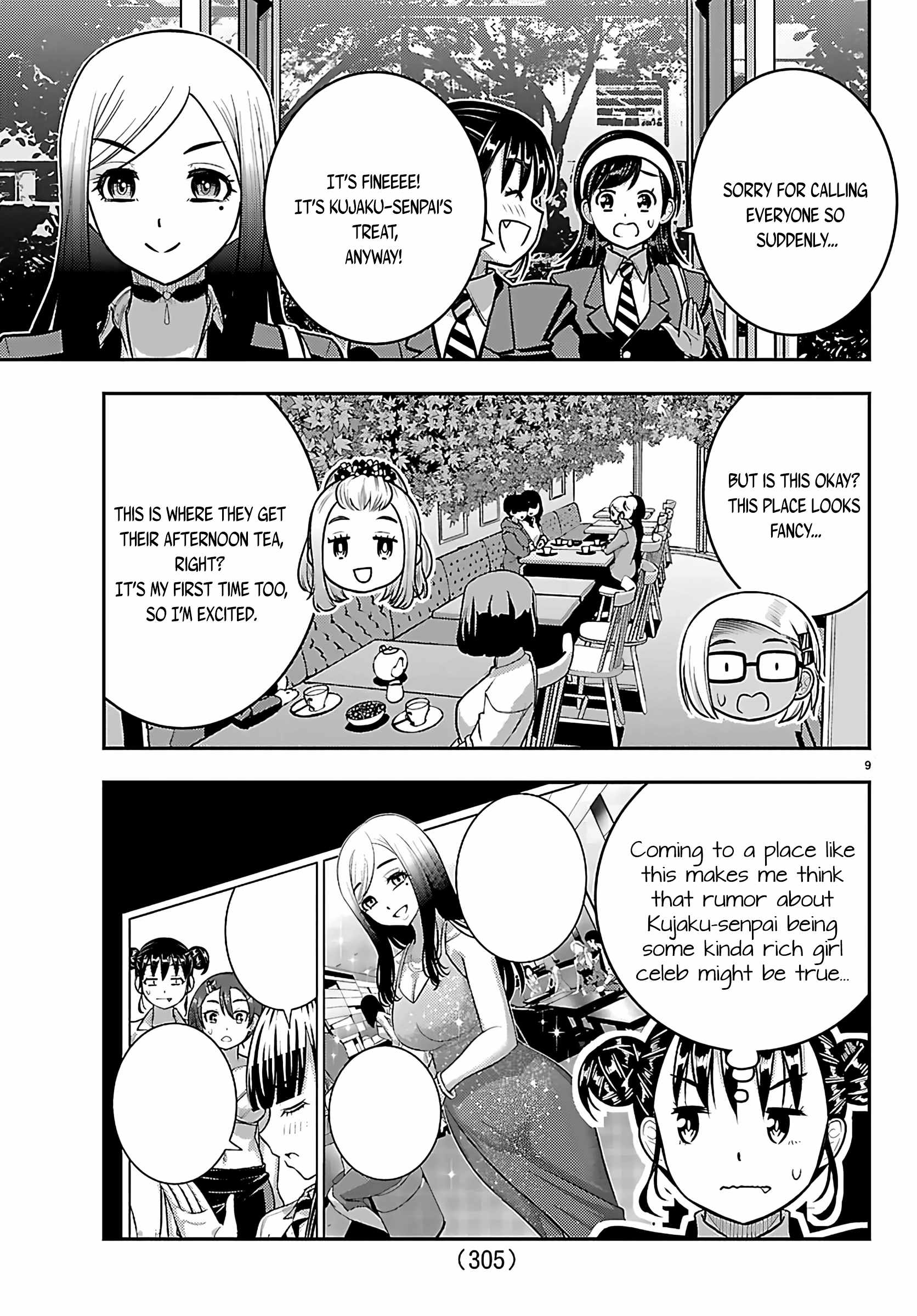 Yankee Jk Kuzuhana-Chan Chapter 275 - Page 9 in English