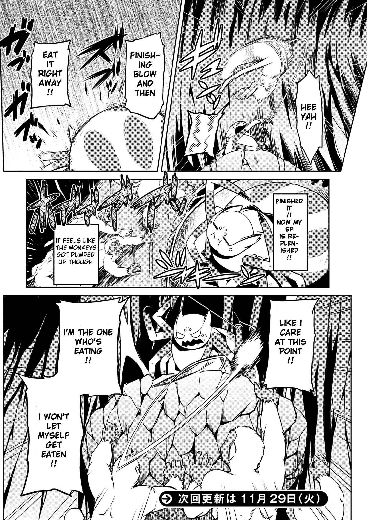 Kumo Desu Ga, Nani Ka? Chapter 13.1 - Page 14 in English