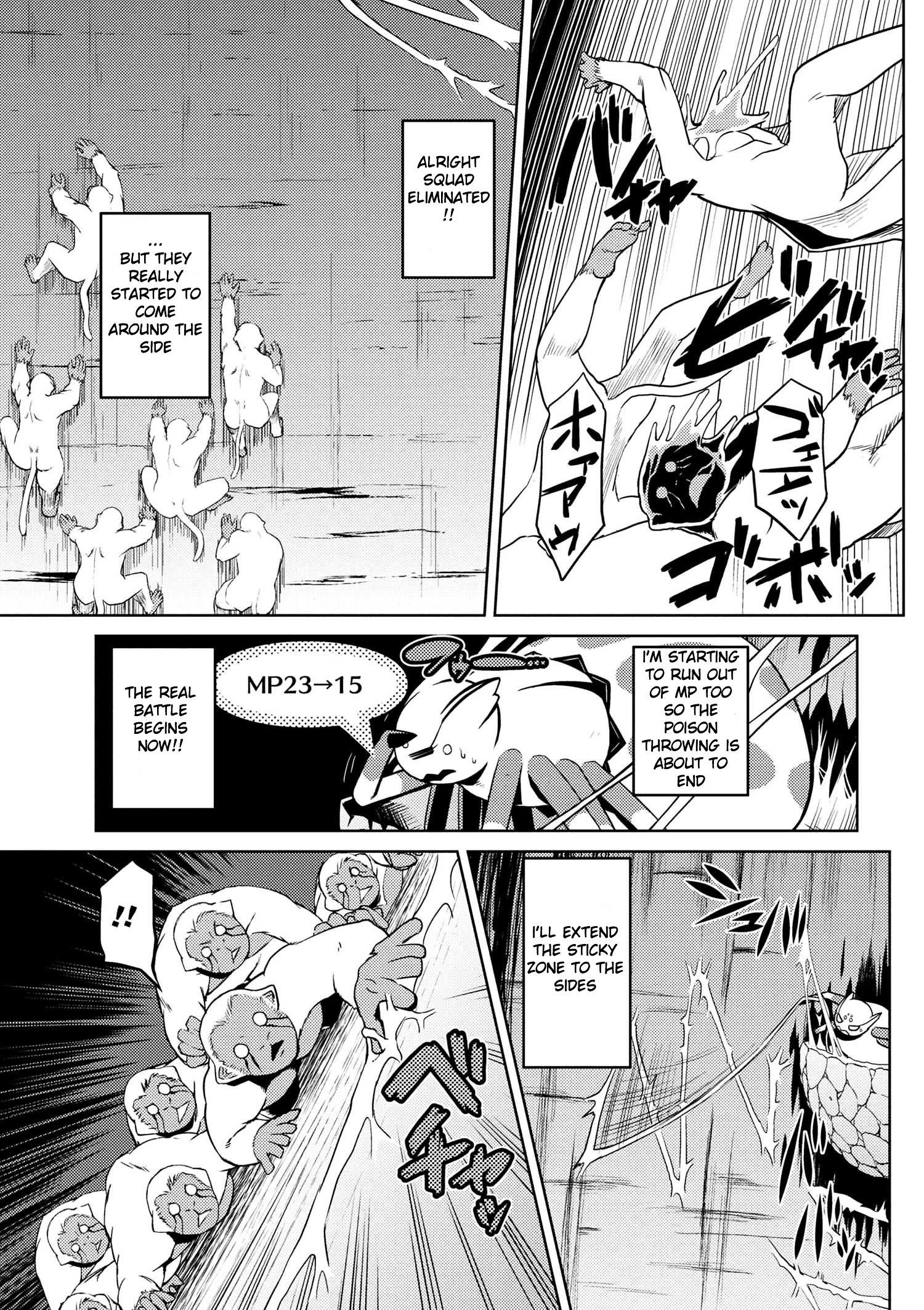 Kumo Desu Ga, Nani Ka? Chapter 13.1 - Page 9 in English
