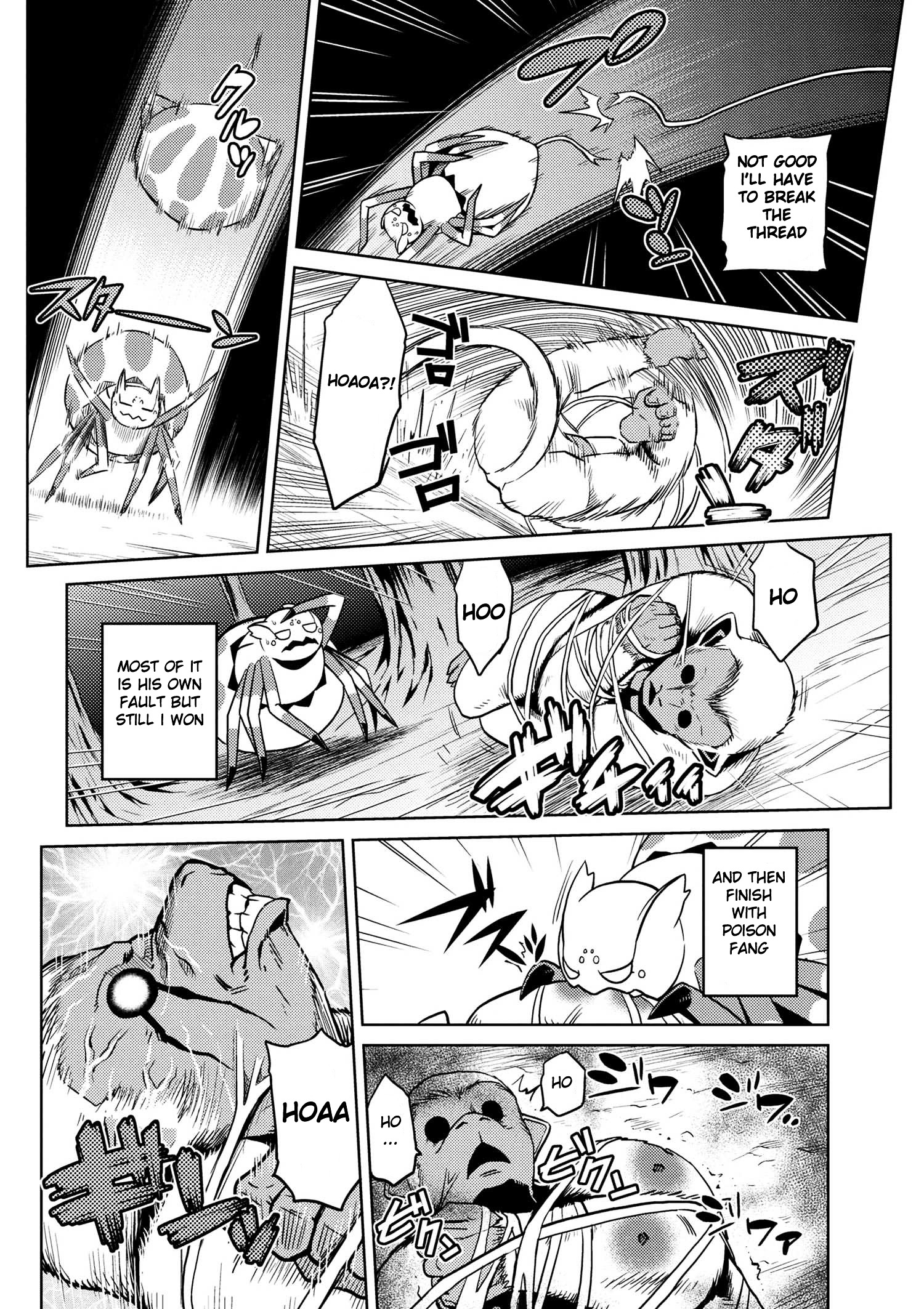 Kumo Desu Ga, Nani Ka? Chapter 13 - Page 8 in English