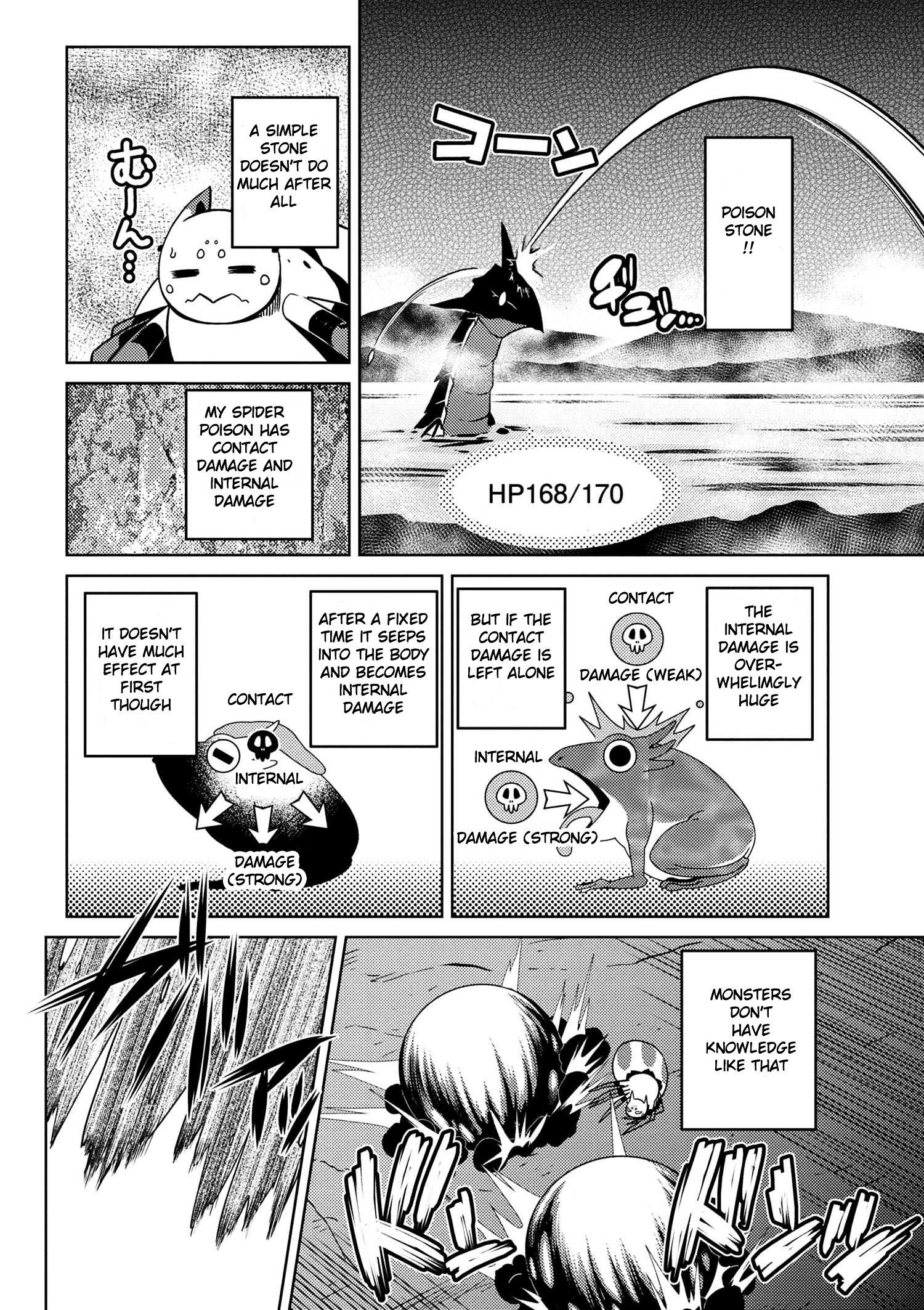 Kumo Desu Ga, Nani Ka? Chapter 17.1 - Page 8 in English