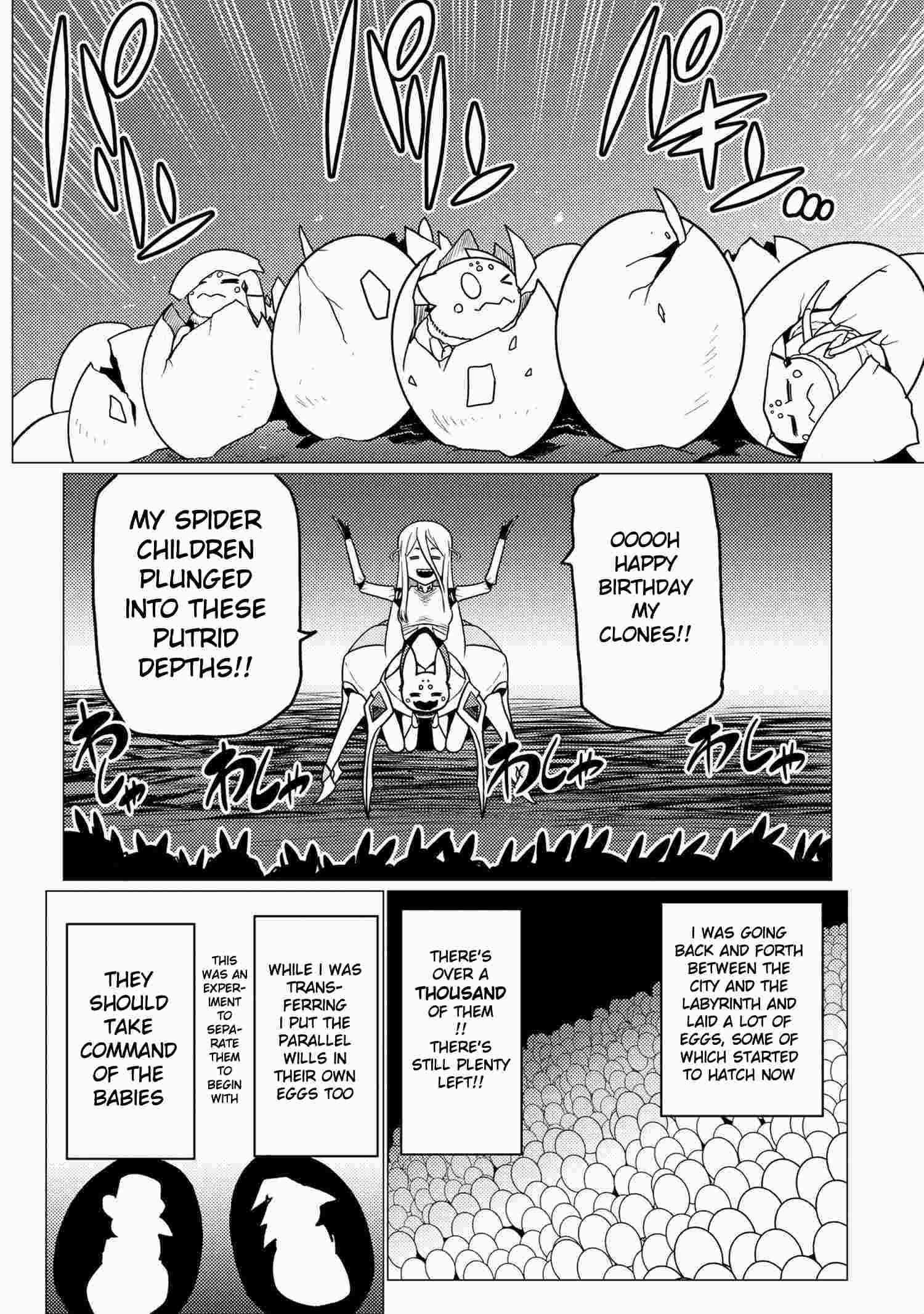 Kumo Desu Ga, Nani Ka? Chapter 52.1 - Page 9 in English
