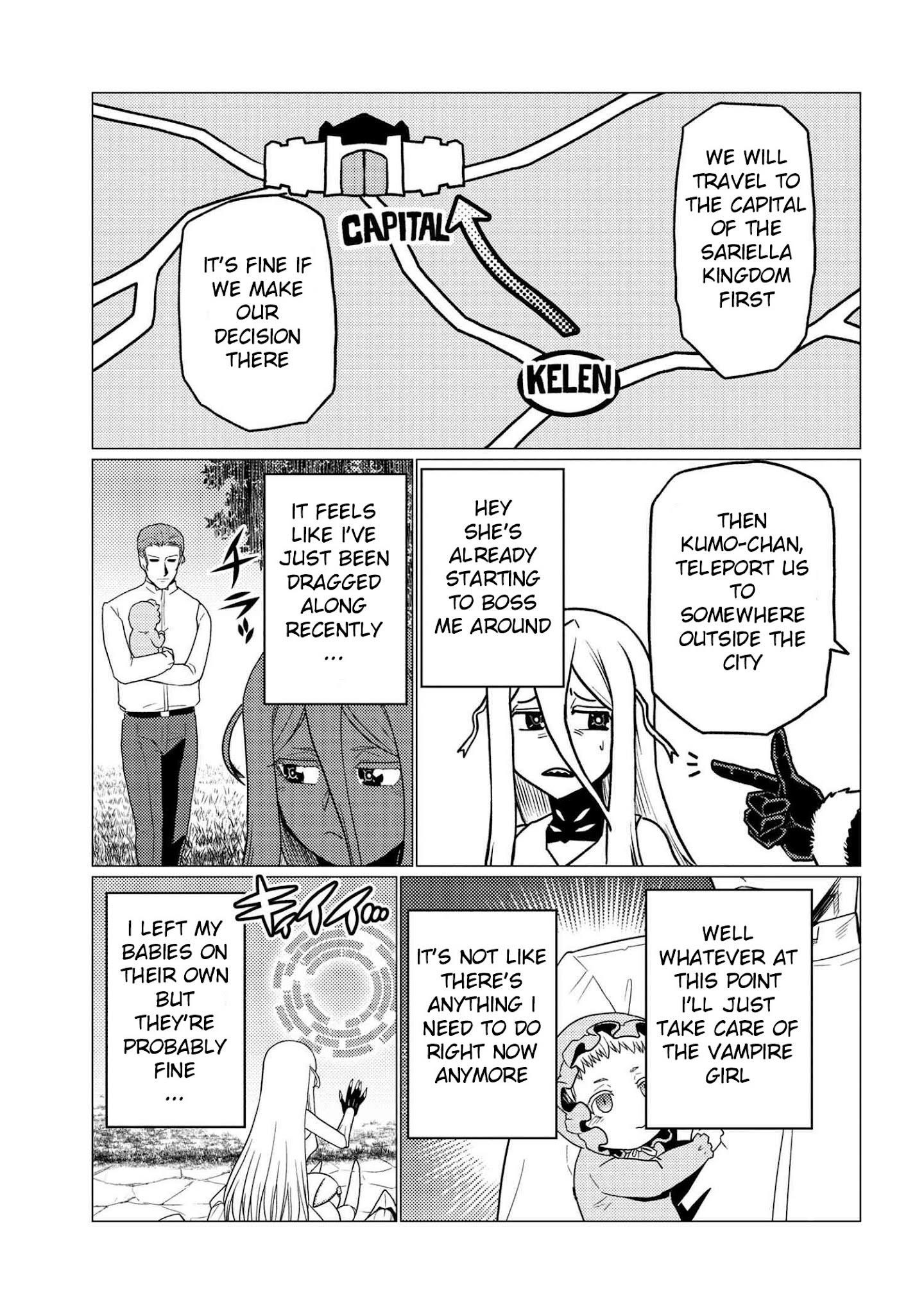 Kumo Desu Ga, Nani Ka? Chapter 54.1 - Page 13 in English