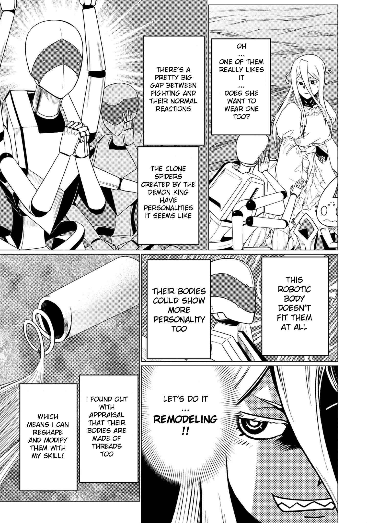 Kumo Desu Ga, Nani Ka? Chapter 55.1 - Page 15 in English