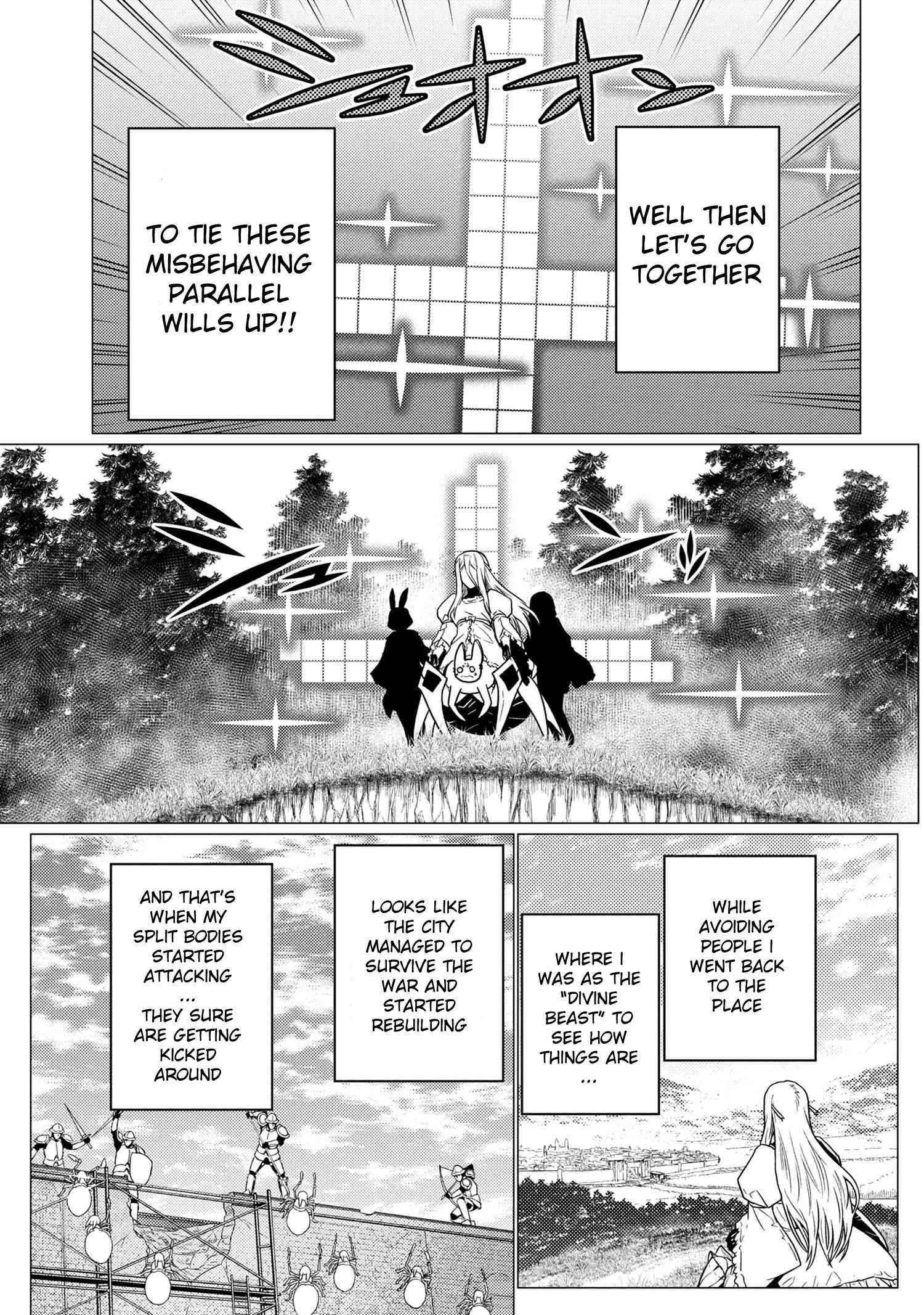 Kumo Desu Ga, Nani Ka? Chapter 57.1 - Page 9 in English