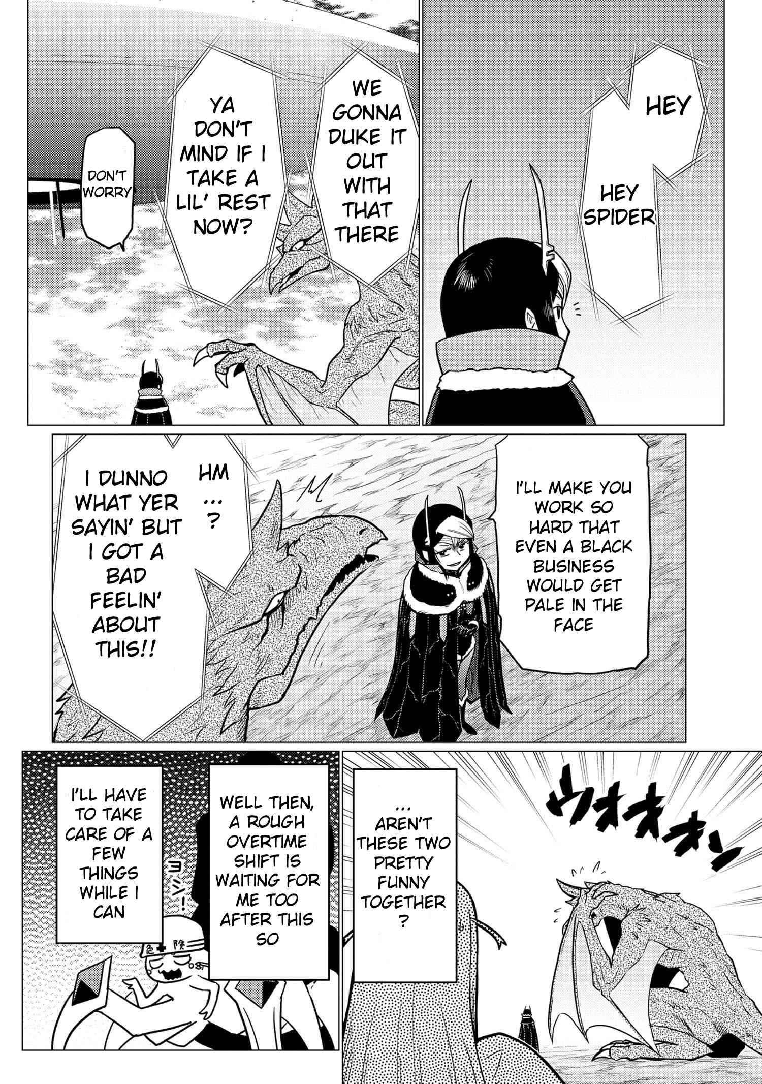 Kumo Desu Ga, Nani Ka? Chapter 63.1 - Page 14 in English
