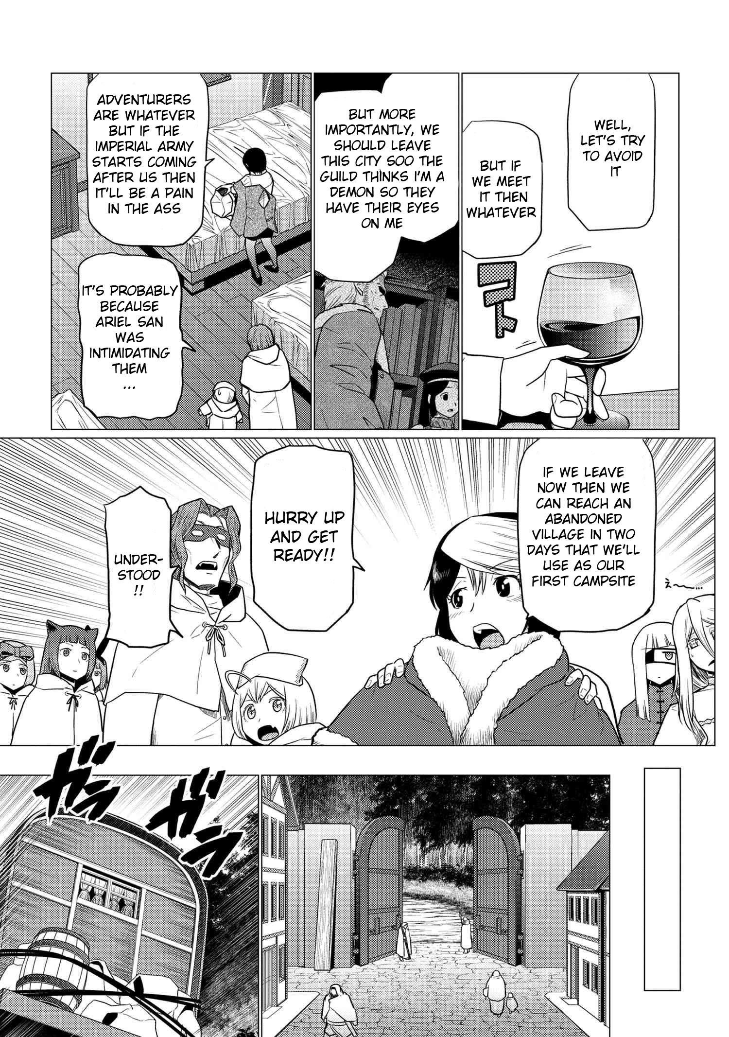 Kumo Desu Ga, Nani Ka? Chapter 68.1 - Page 9 in English