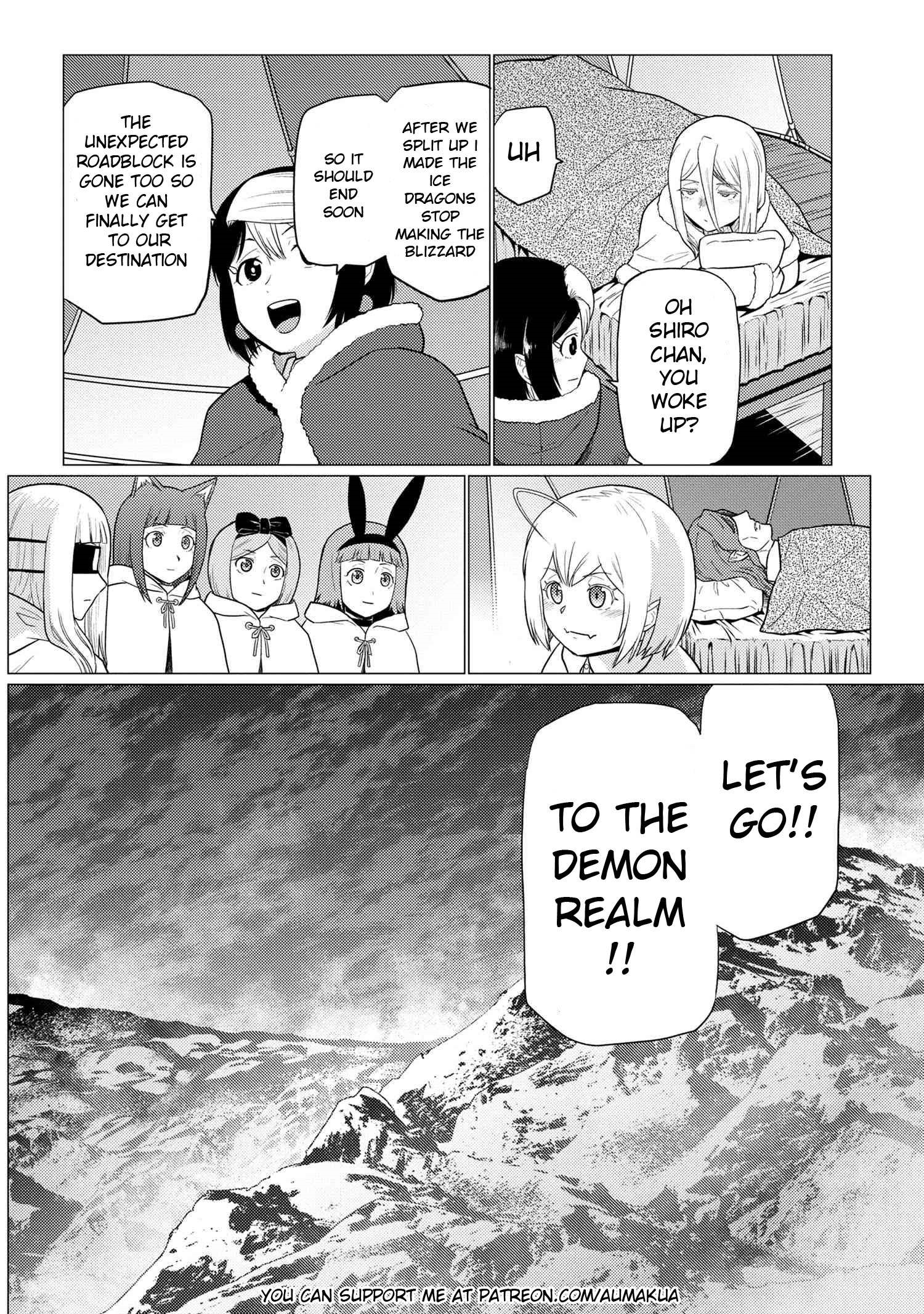 Kumo Desu Ga, Nani Ka? Chapter 70.1 - Page 16 in English