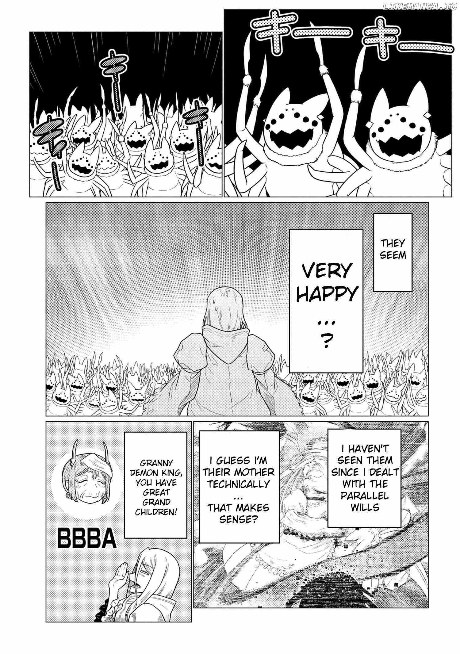 Kumo Desu Ga, Nani Ka? Chapter 72.2 - Page 15 in English