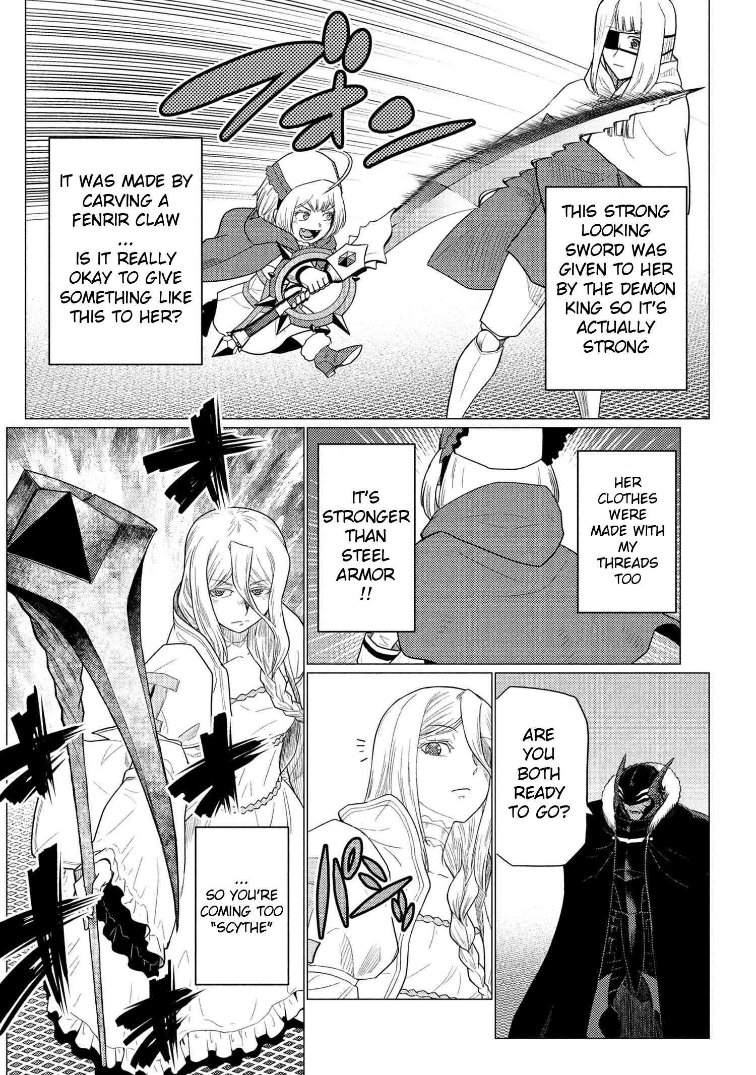 Kumo Desu Ga, Nani Ka? Chapter 73.1 - Page 14 in English