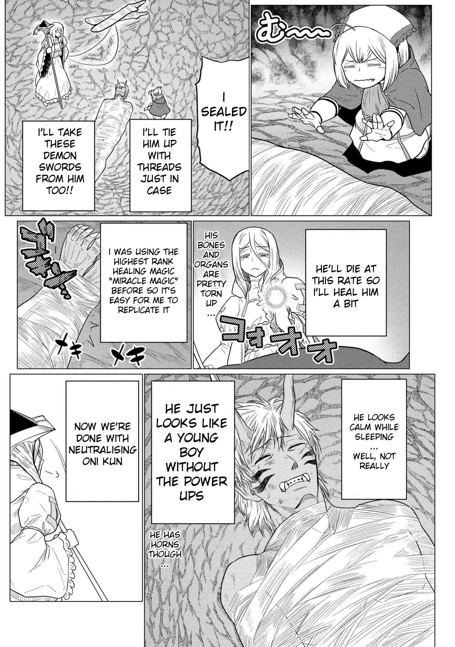 Kumo Desu Ga, Nani Ka? Chapter 74.1 - Page 14 in English