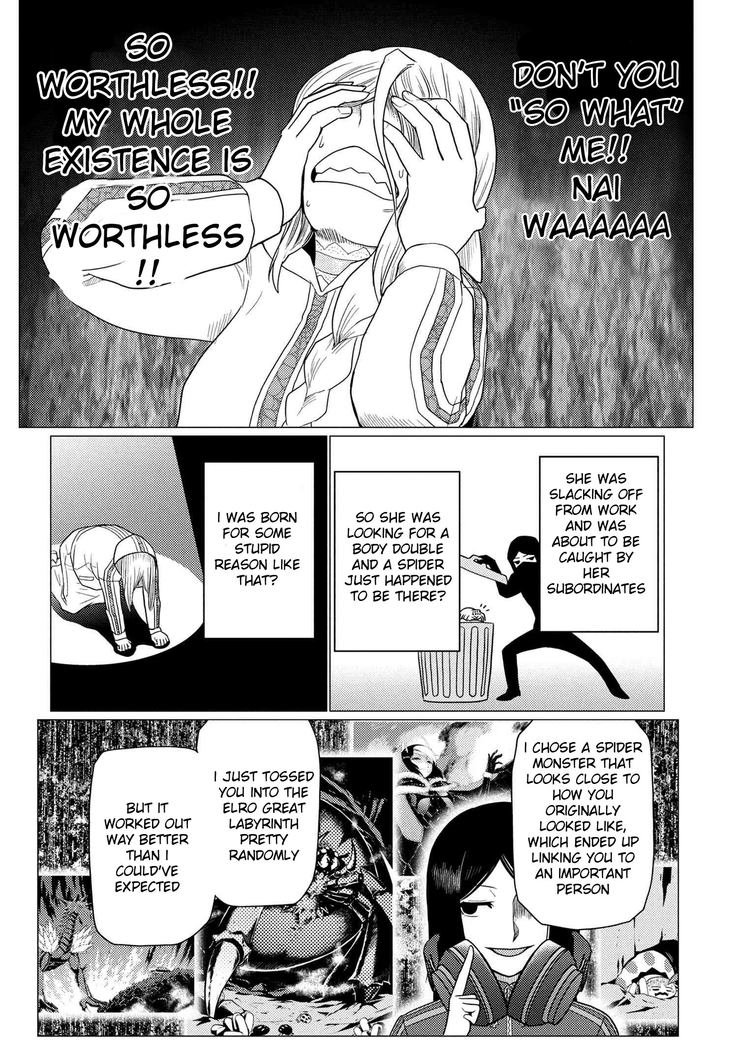 Kumo Desu Ga, Nani Ka? Chapter 75.2 - Page 14 in English