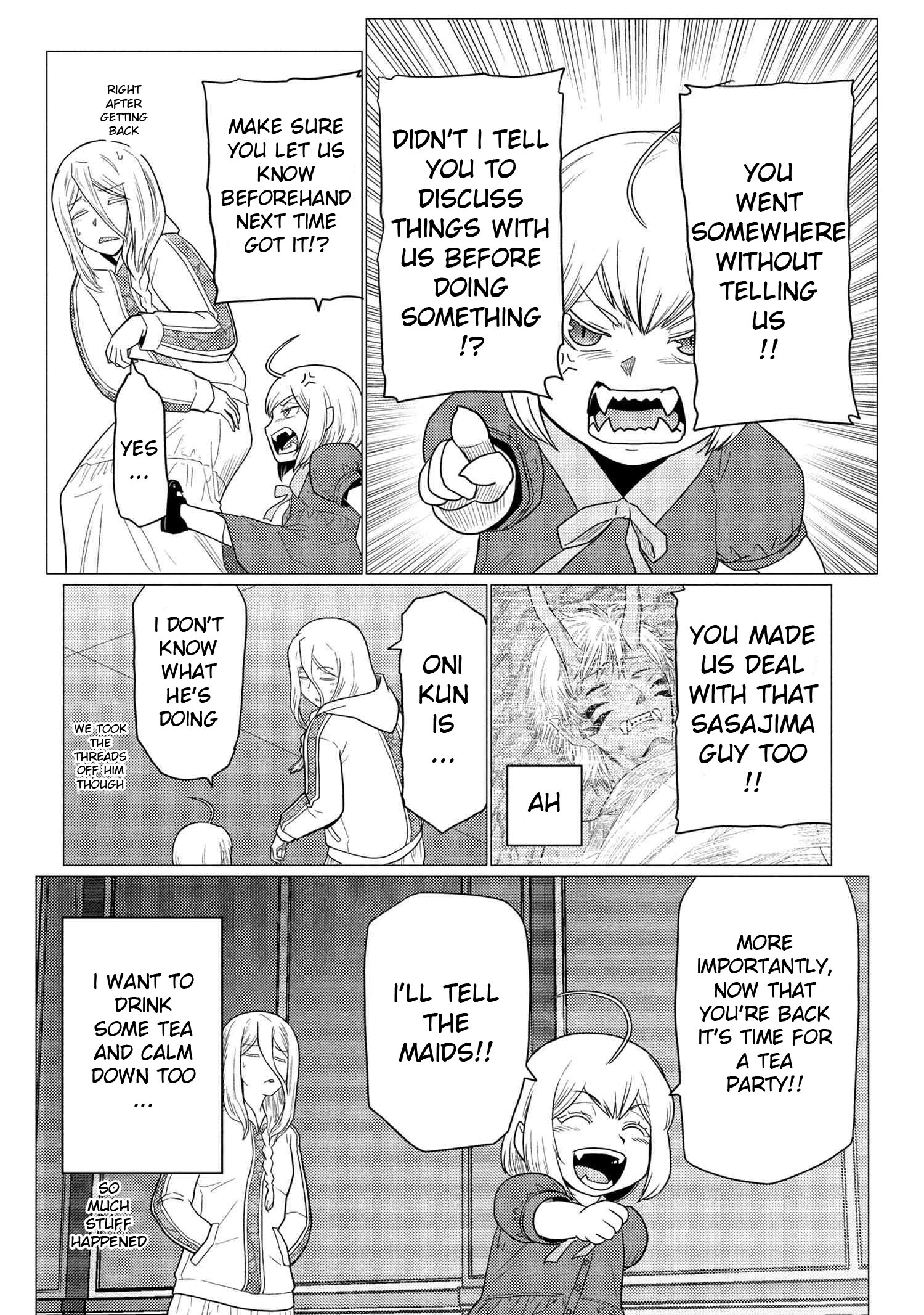 Kumo Desu Ga, Nani Ka? Chapter 76.1 - Page 9 in English