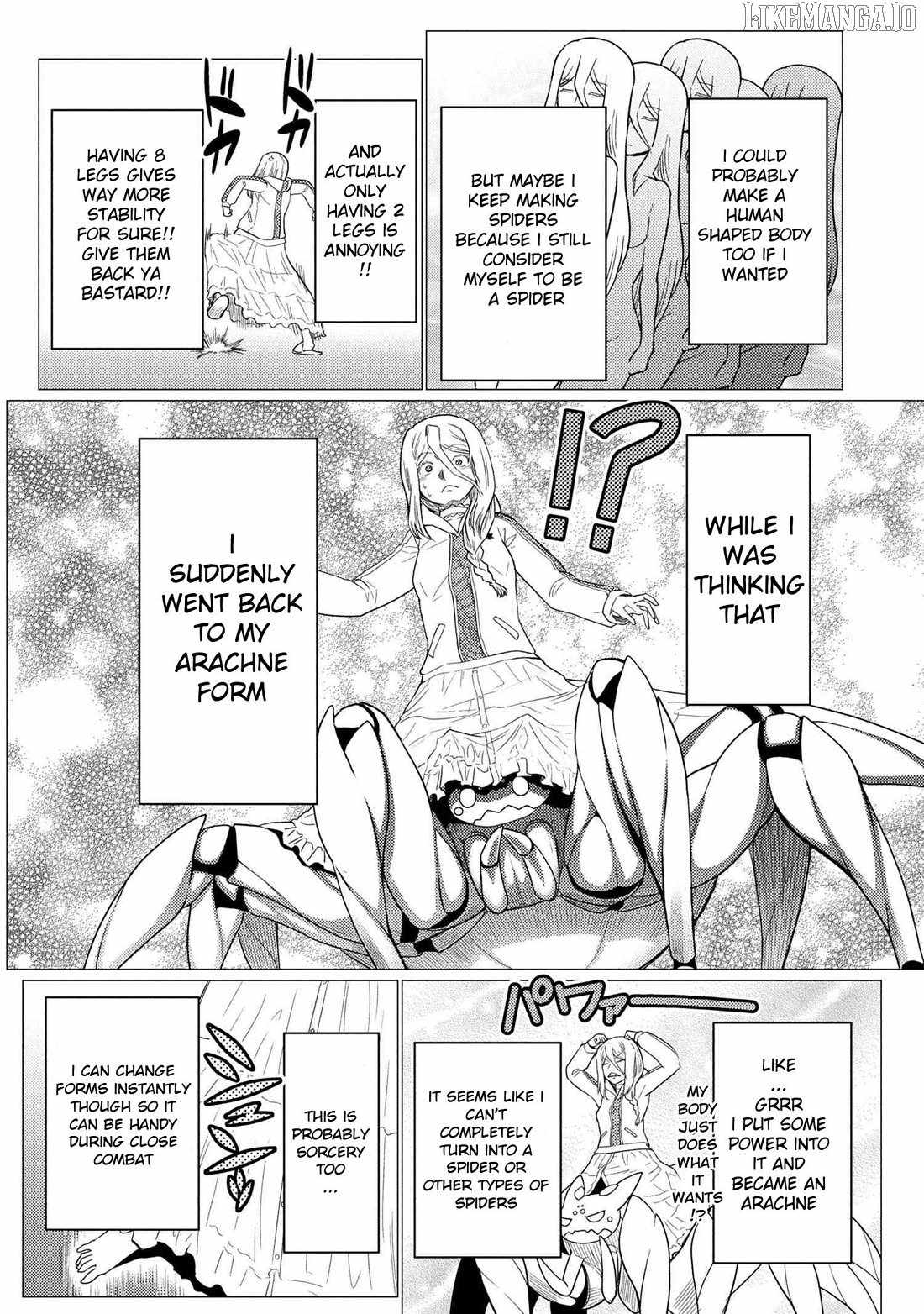 Kumo Desu Ga, Nani Ka? Chapter 76.2 - Page 10 in English