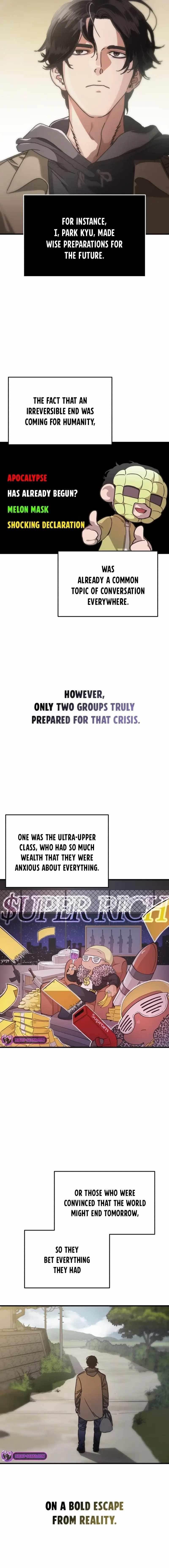 Hiding Out in an Apocalypse Chapter 1 - Page 4 in English