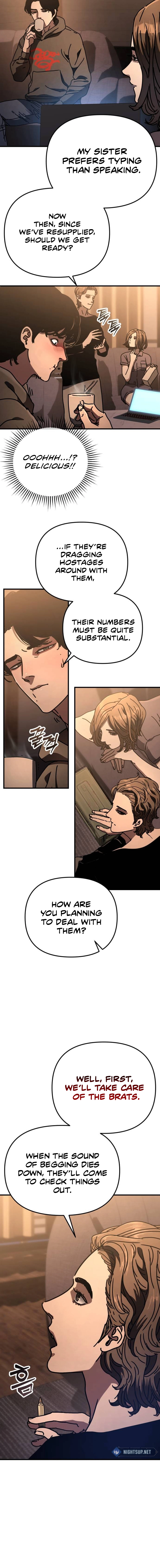 Hiding Out in an Apocalypse Chapter 22 - Page 11 in English