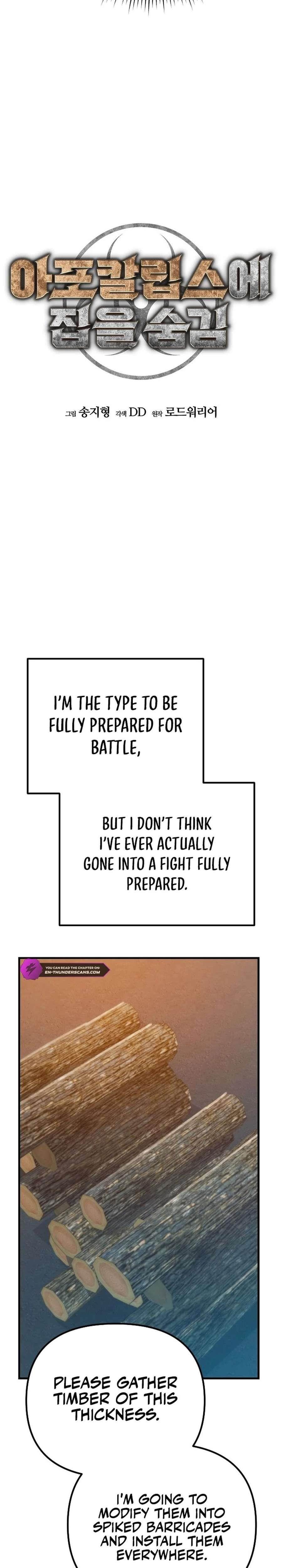 Hiding Out in an Apocalypse Chapter 65 - Page 18 in English