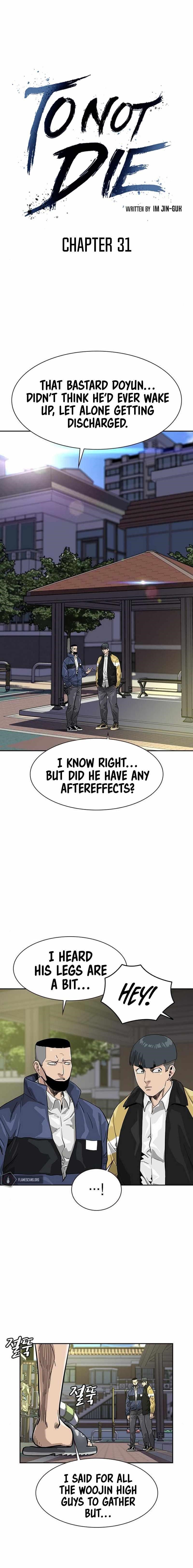 To Not Die Chapter 31 - Page 3 in English