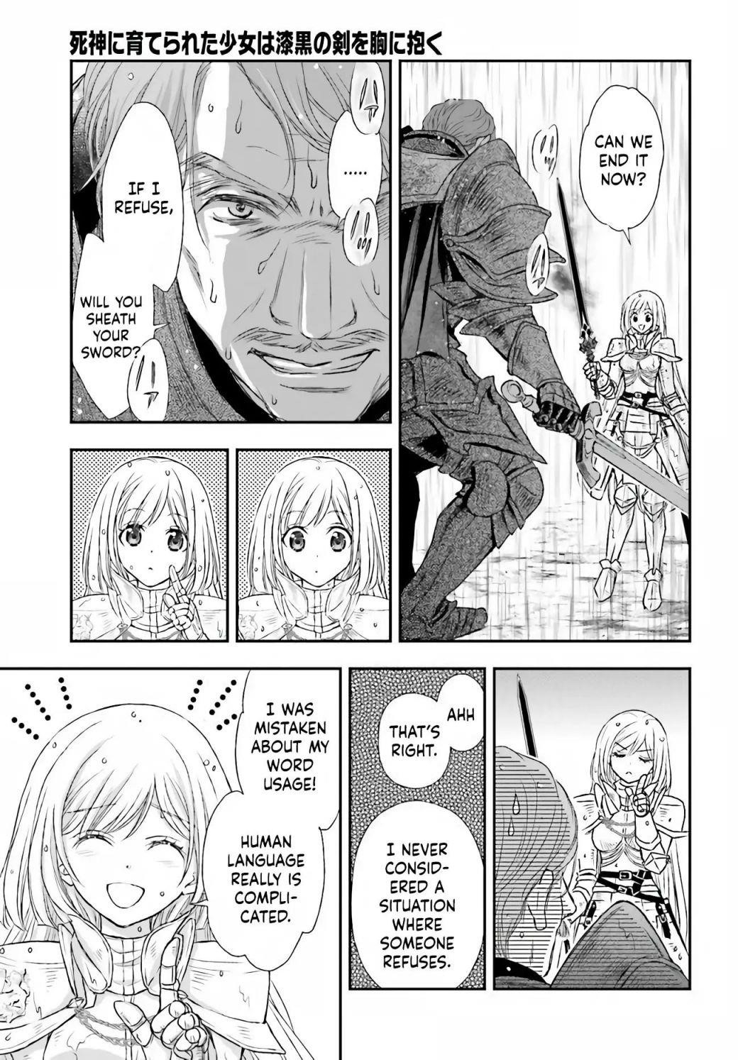 The Little Girl Raised By Death Hold The Sword Of Death Tight Chapter 10 - Page 17 in English